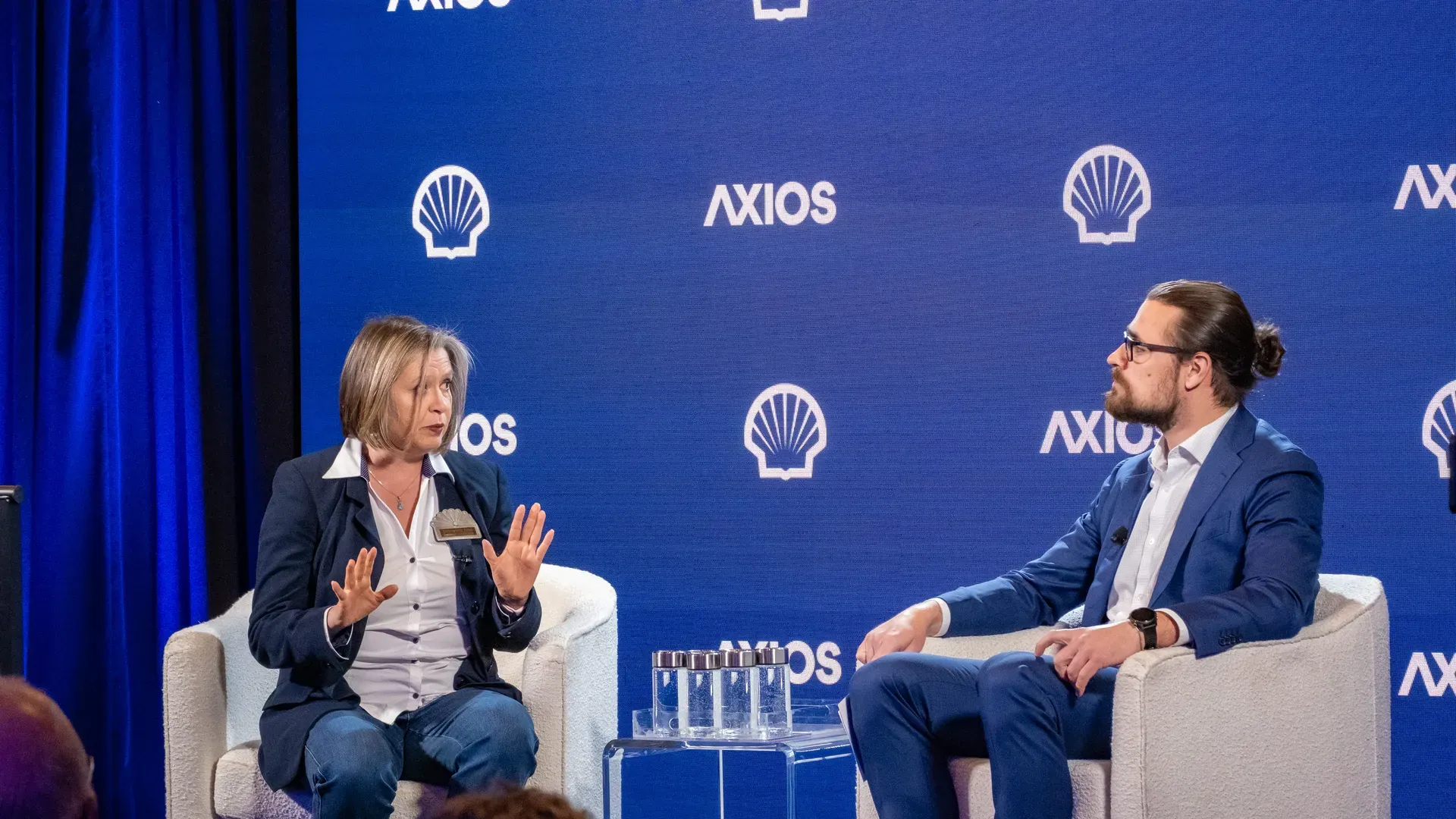 Stephanie Garcia Richard, New Mexico's commissioner of Public Lands, speaks to Axios' Nick Sobczyk