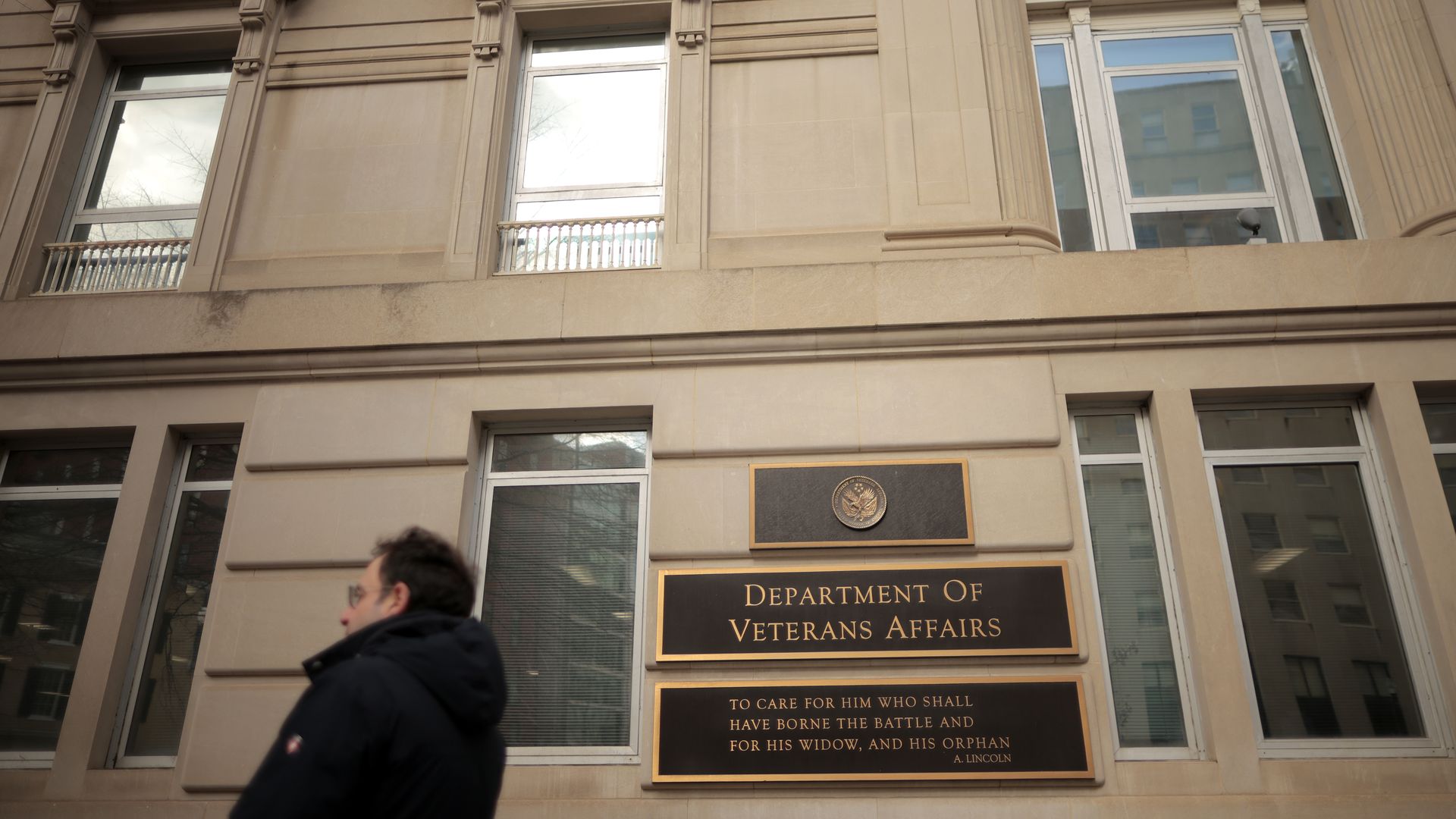 VA headquarters building in DC