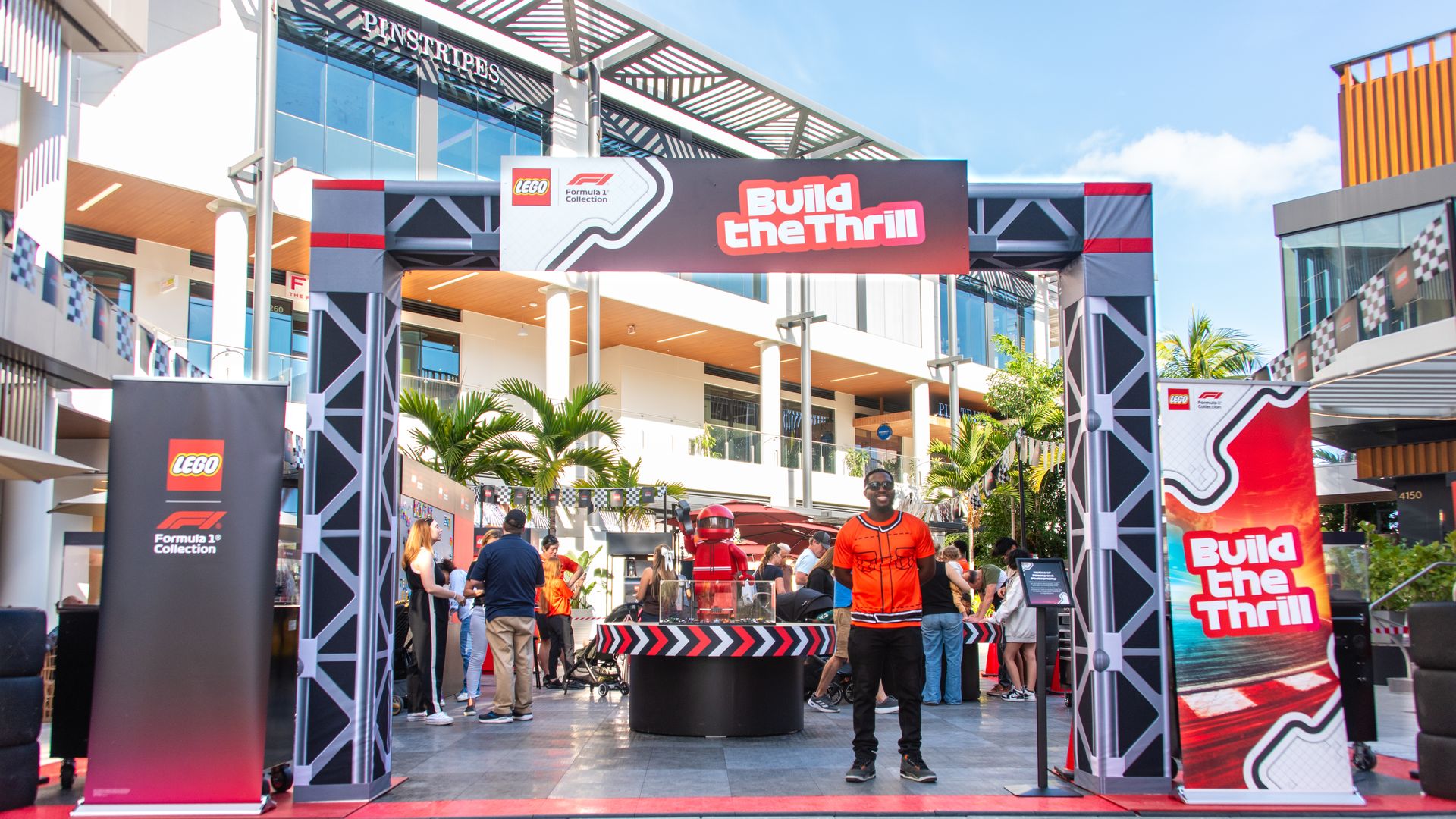 LEGO Group's F1 "Build the Thrill." 