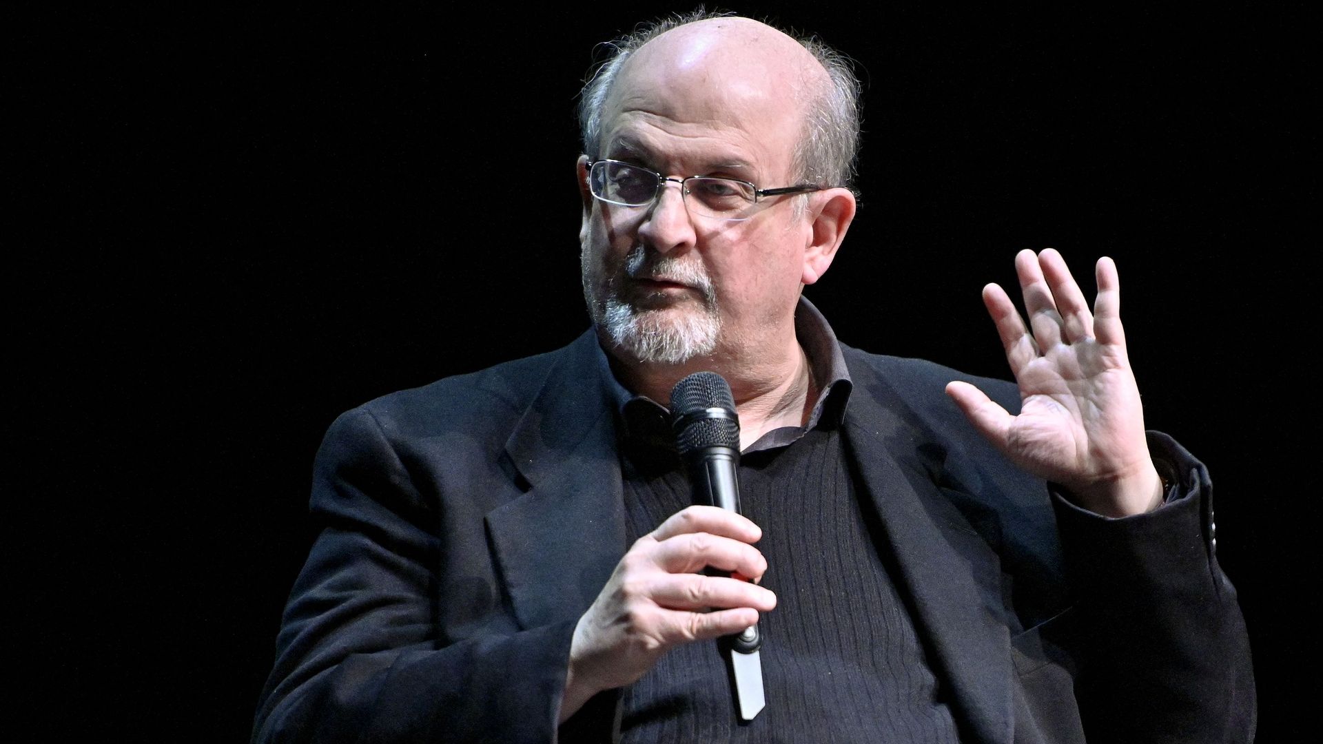 British author Salman Rushie