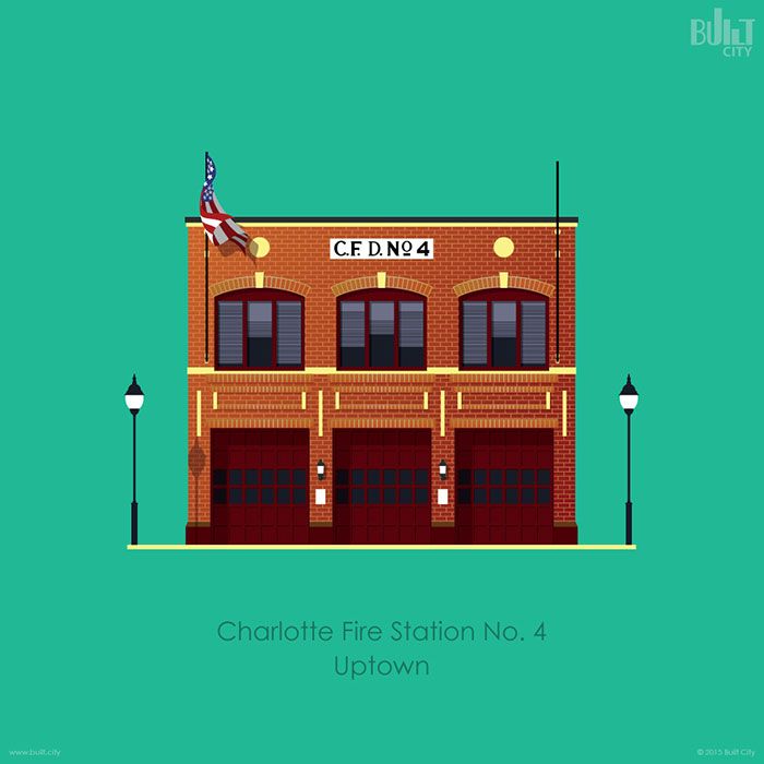 fire-station-digital-art-charlotte