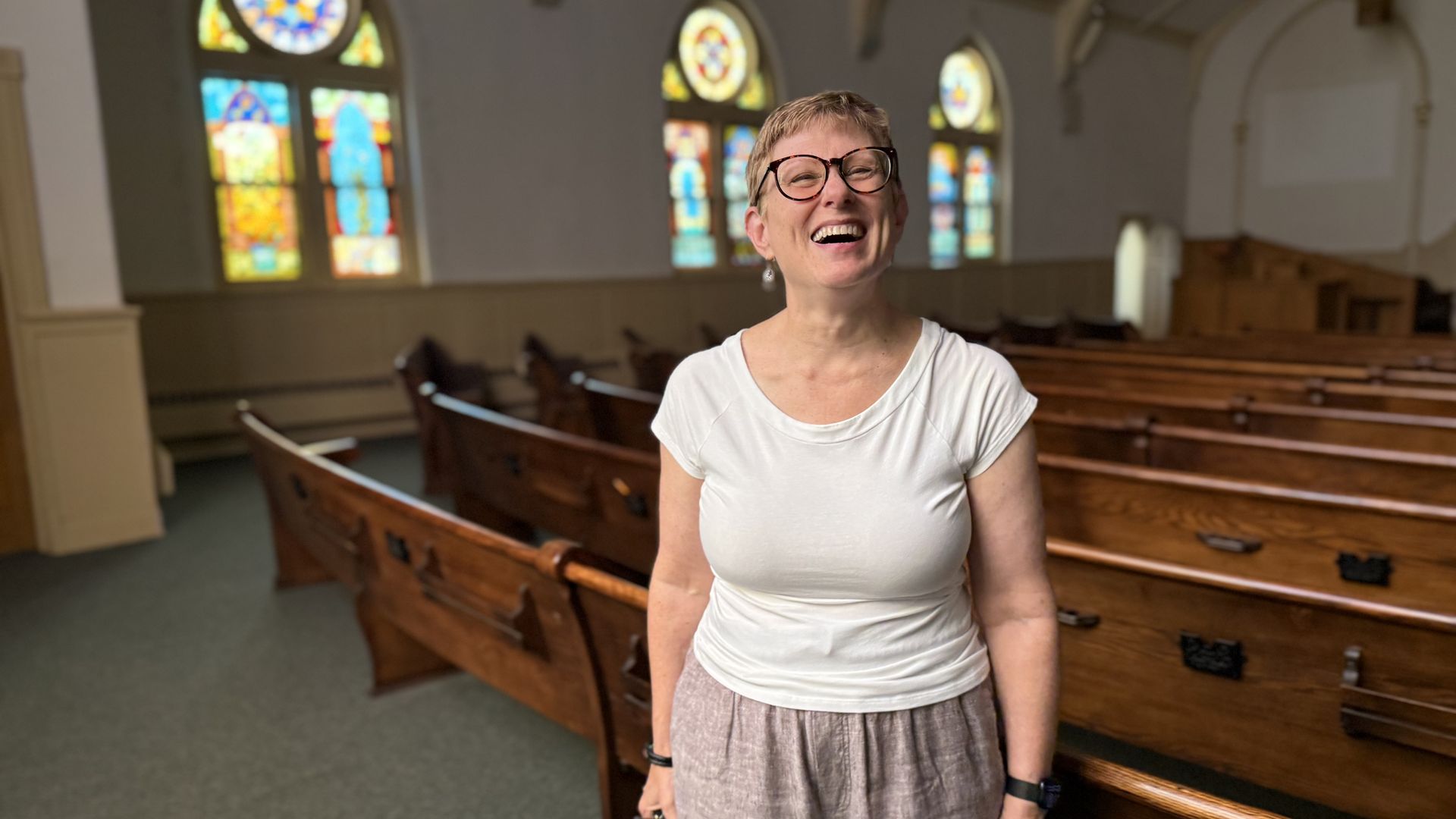 Florence Rothenberg is turning a historic church into a sanctuary for community.