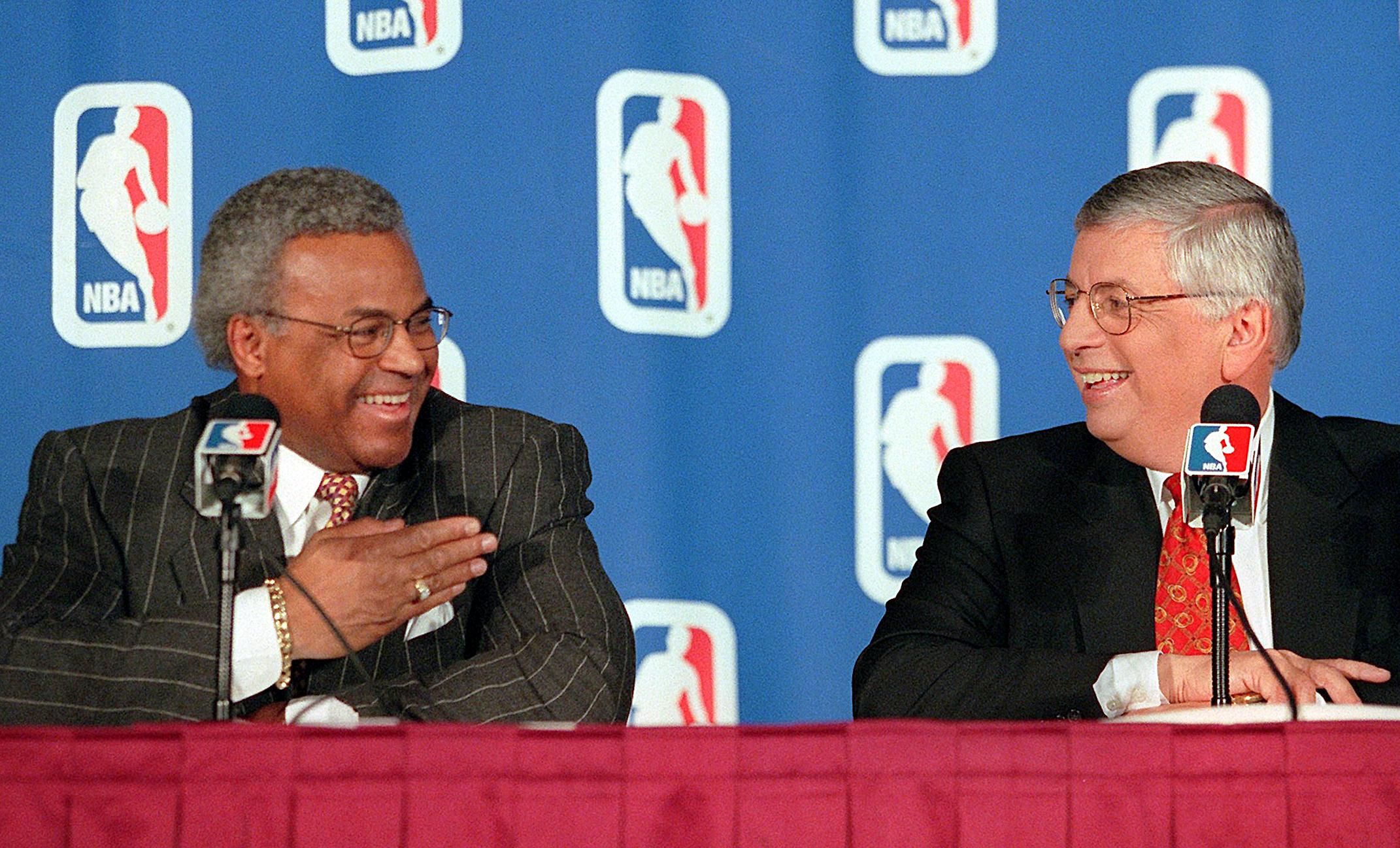 Billy Hunter and David Stern