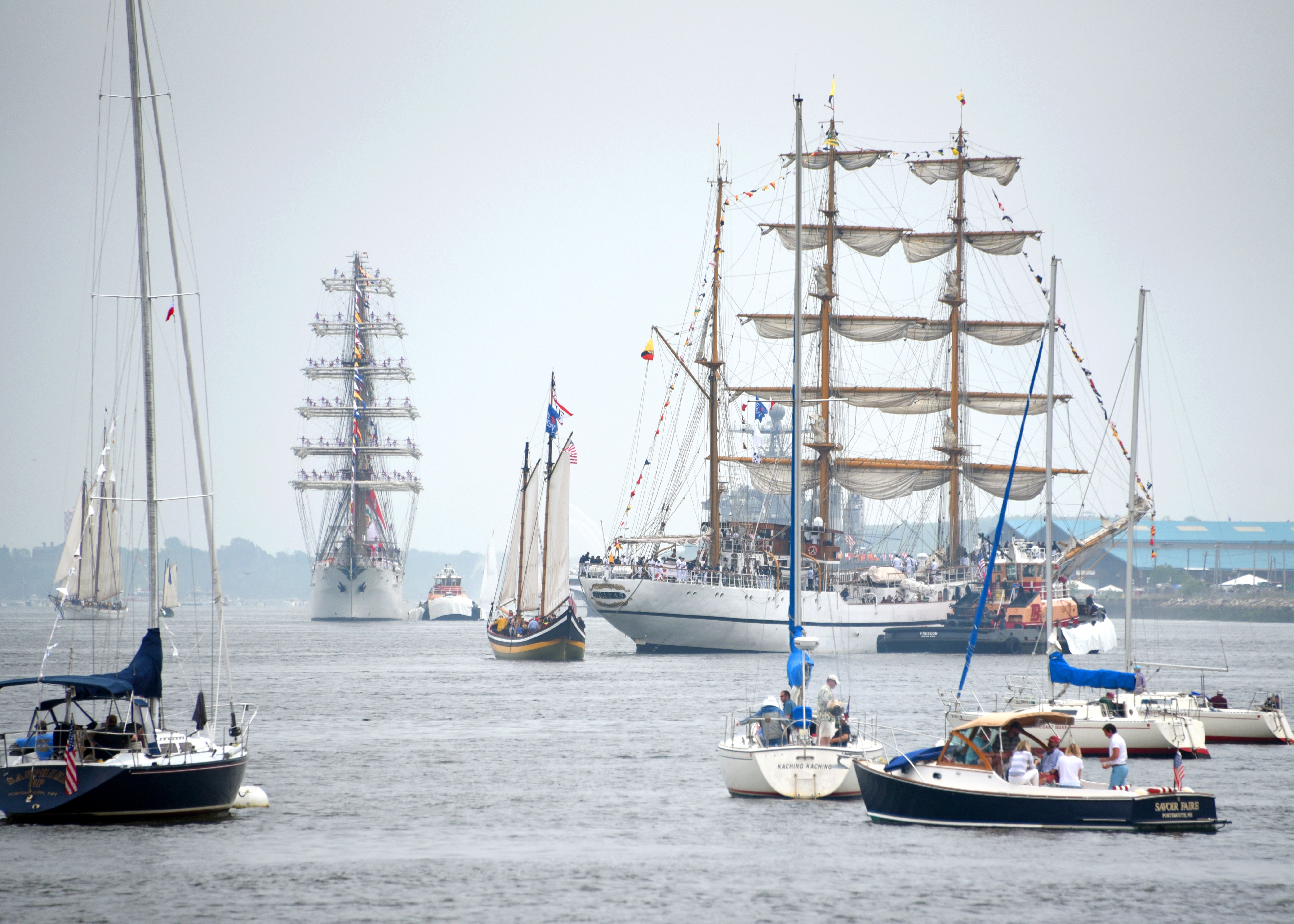 Boston Harbor braces for Tall Ships' 4 million expected visitors
