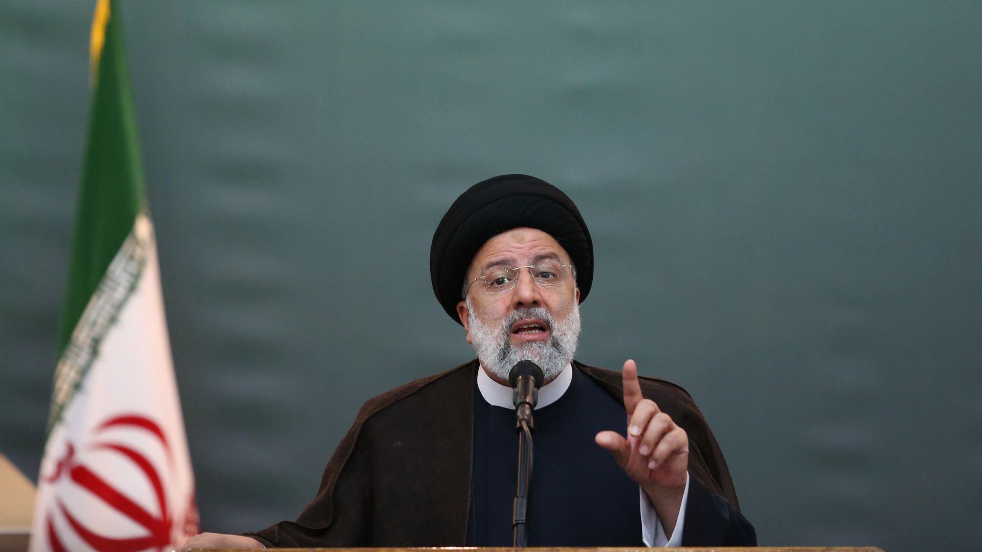 Iranian President Ebrahim Raisi. 