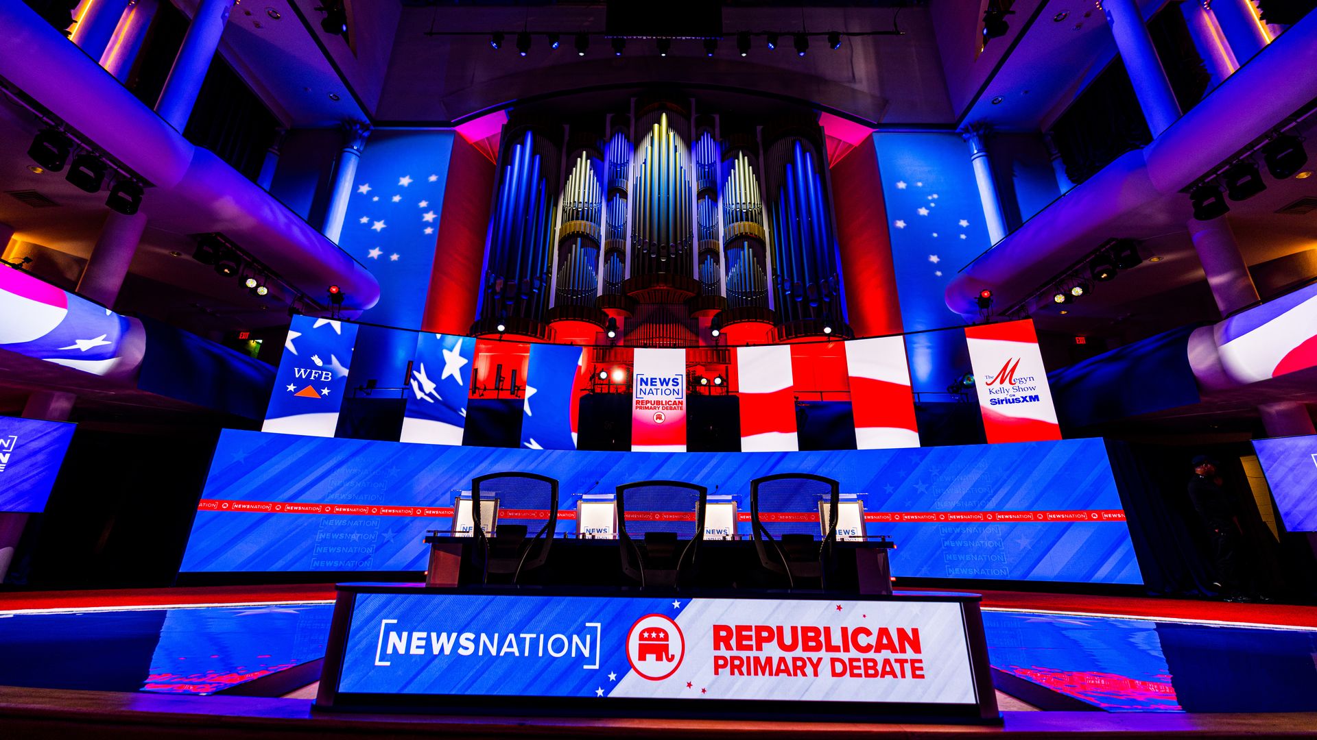 Fourth GOP debate stage
