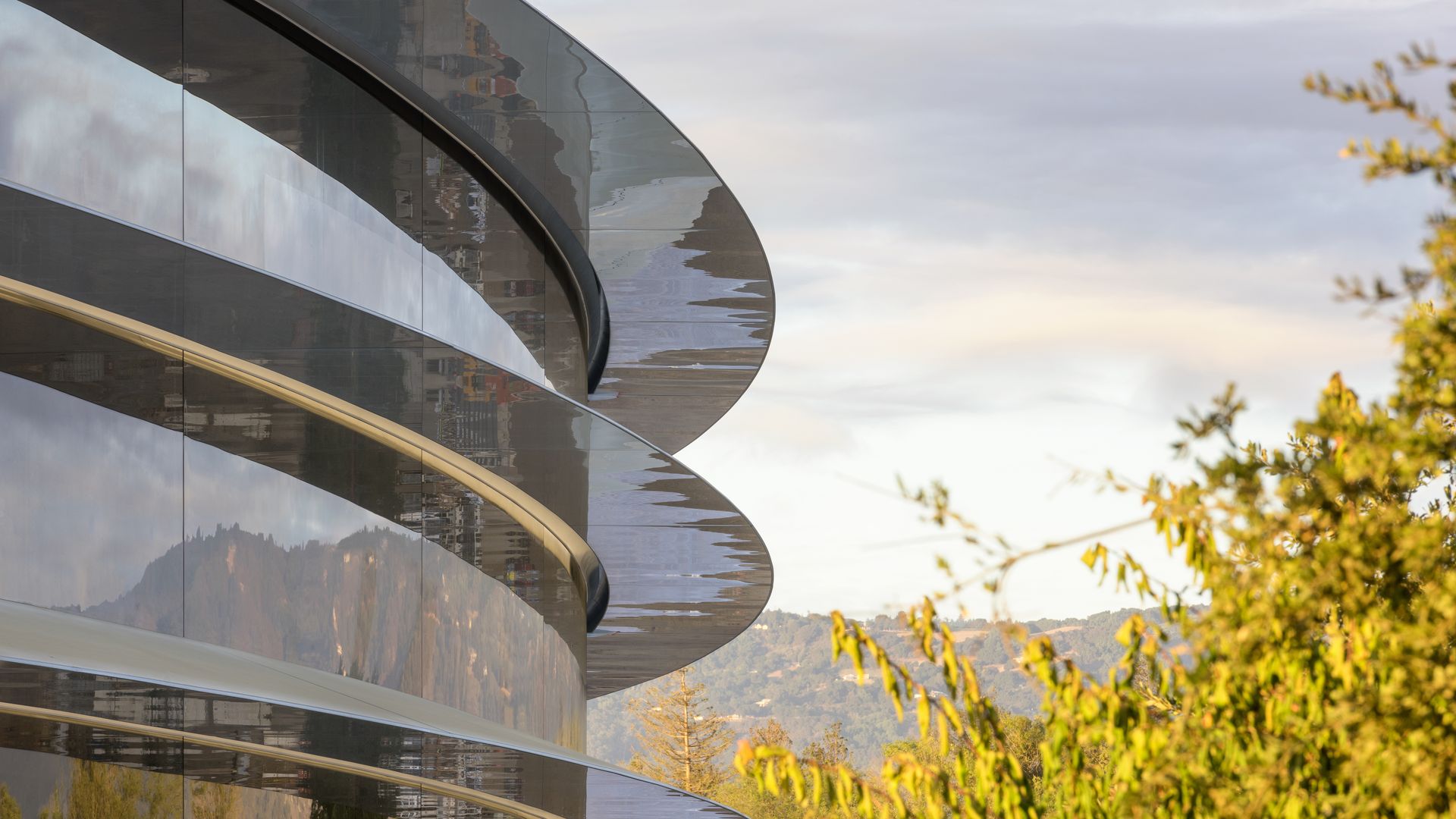 This is Apple Park, Apple's new headquarters, and it's in Cupertino, Calif.