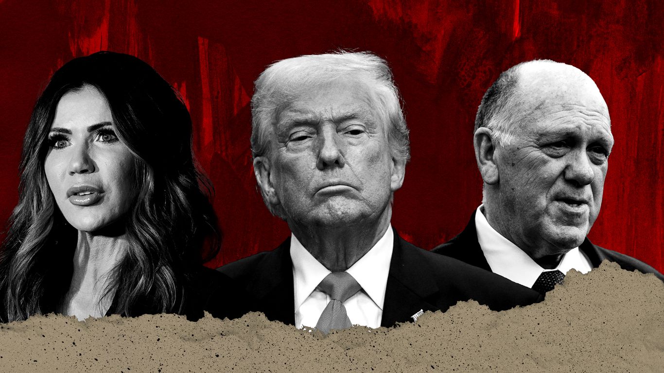 Inside Kristi Noem's bitter feud with Trump's border czar