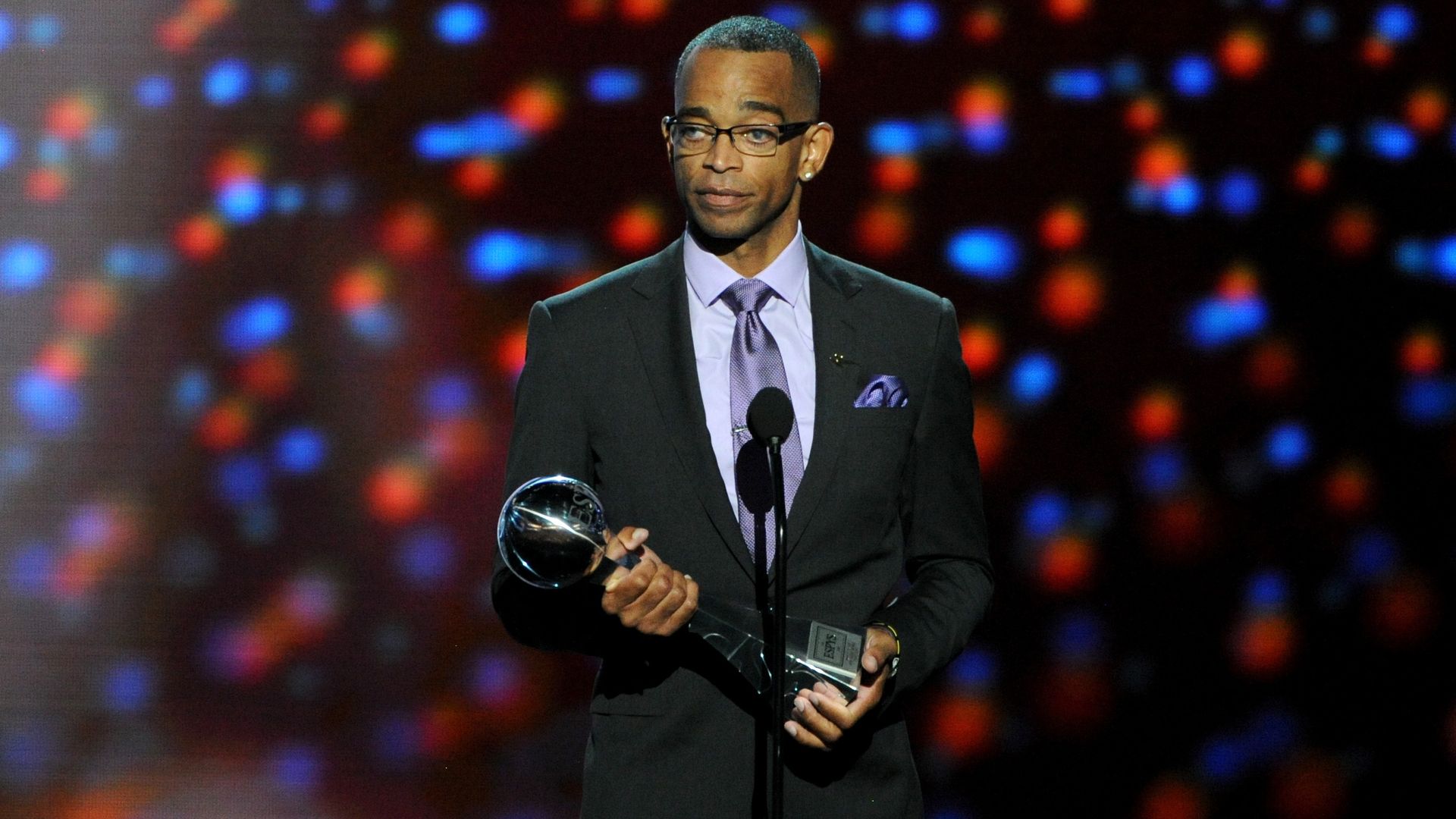 Stuart Scott at the ESPY Awards