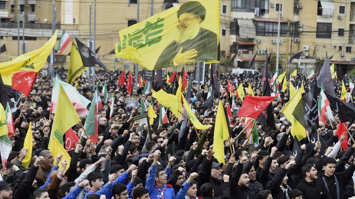 Hezbollah launches missiles at Israel from Lebanon, Israeli military says