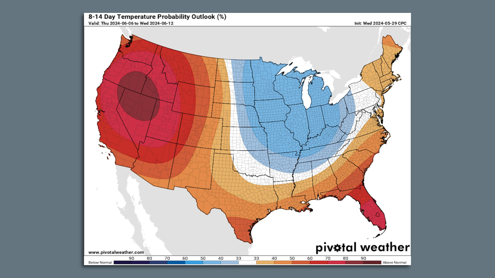 Heat Wave Headed For The Western U S 