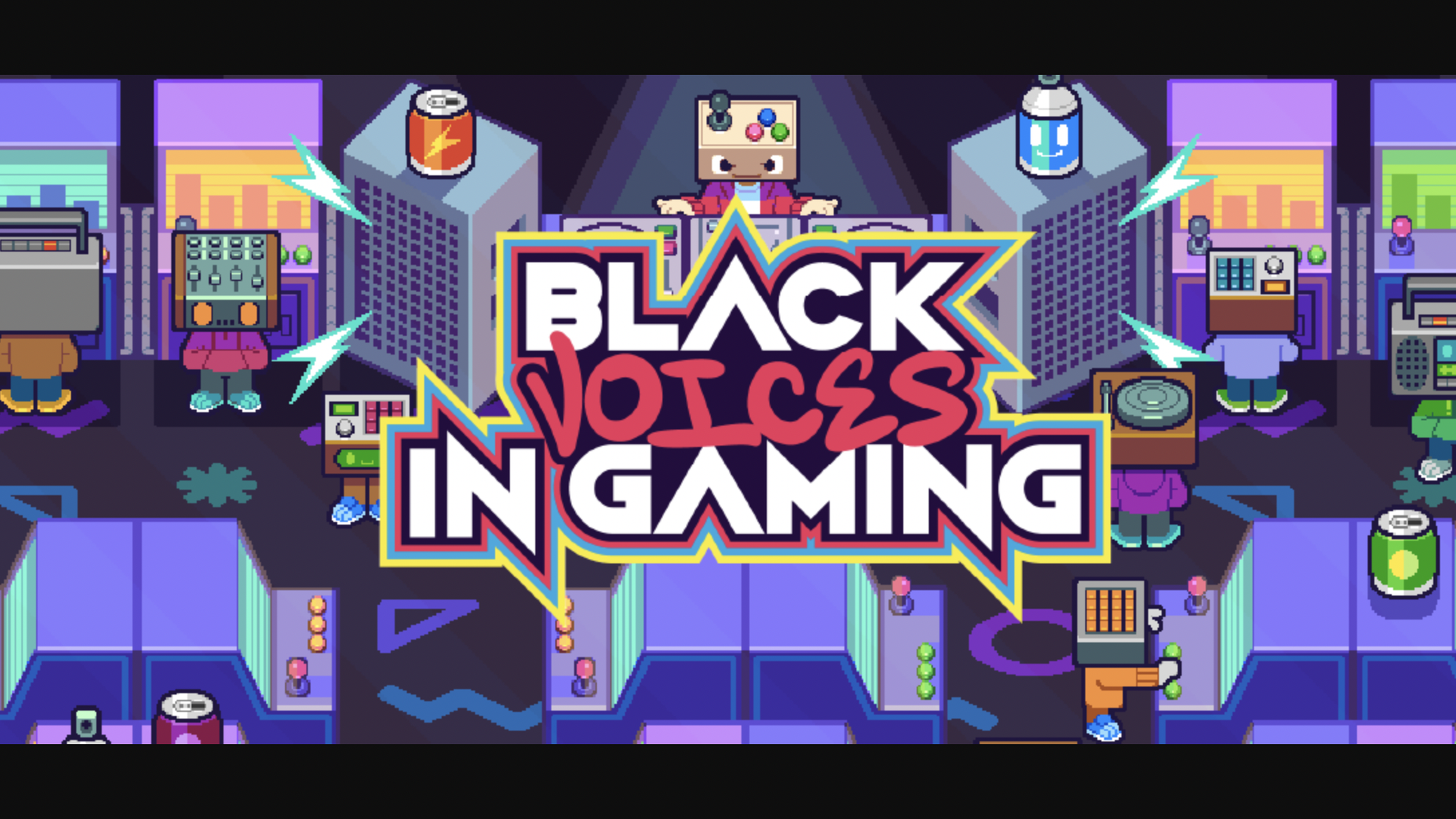 A image reading "Black Voices in Gaming"