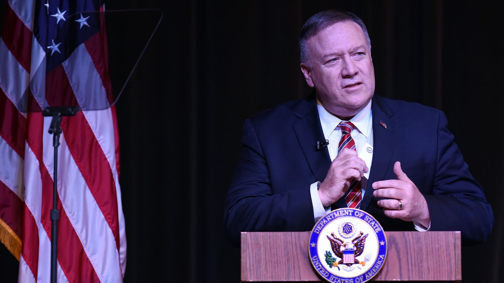 Mike Pompeo.