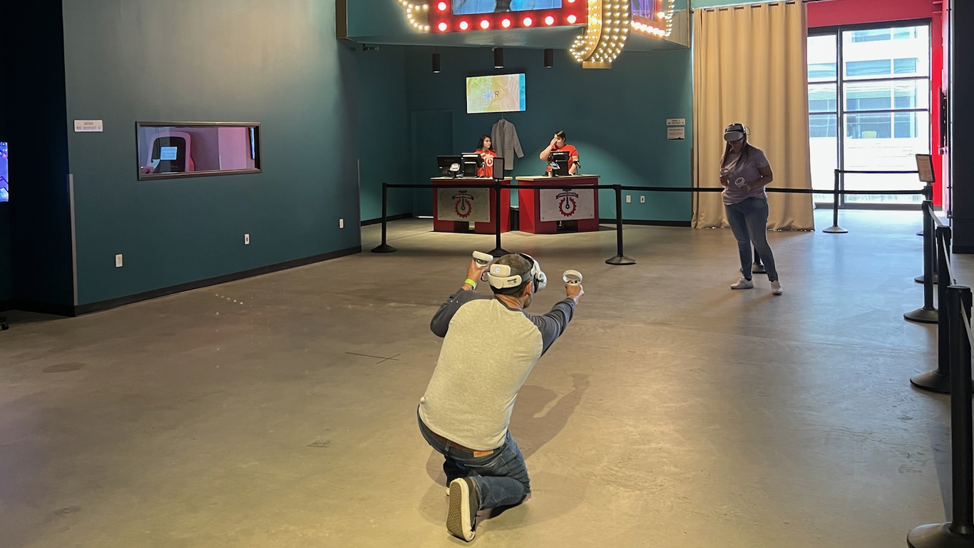 Two Bit Circus arcade in Dallas offers virtual reality games for all