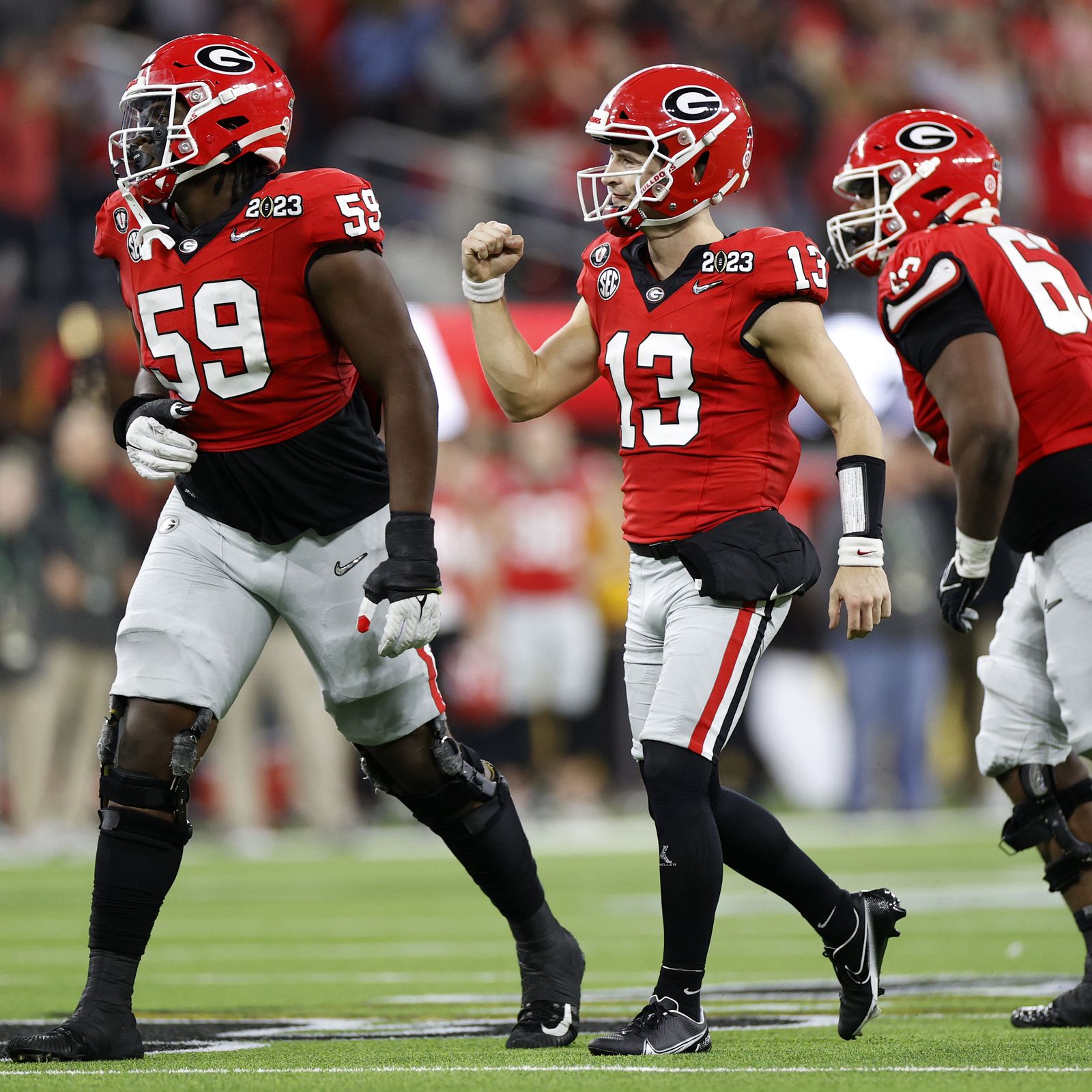 GAME BLOG: Dawgs are back-to-back national champions with 65-7 win over TCU