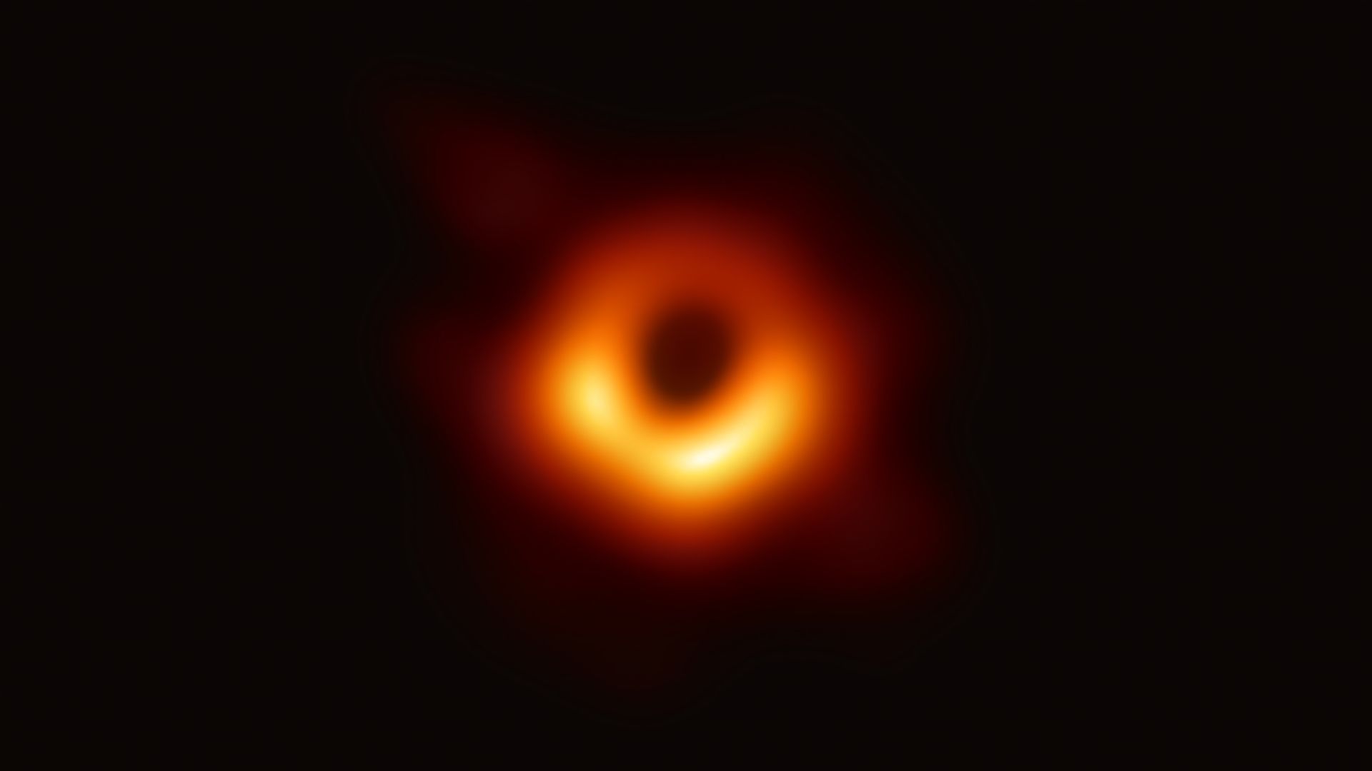 First-ever image of a black hole