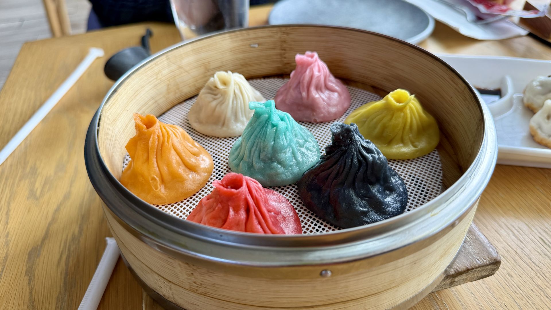 colorful dumplings