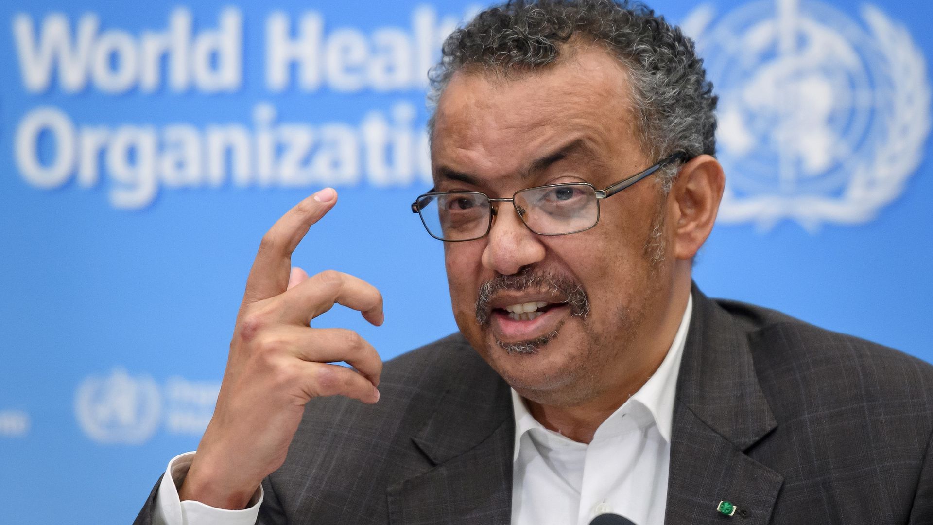 World Health Organization (WHO) Director-General Tedros Adhanom Ghebreyesus 
