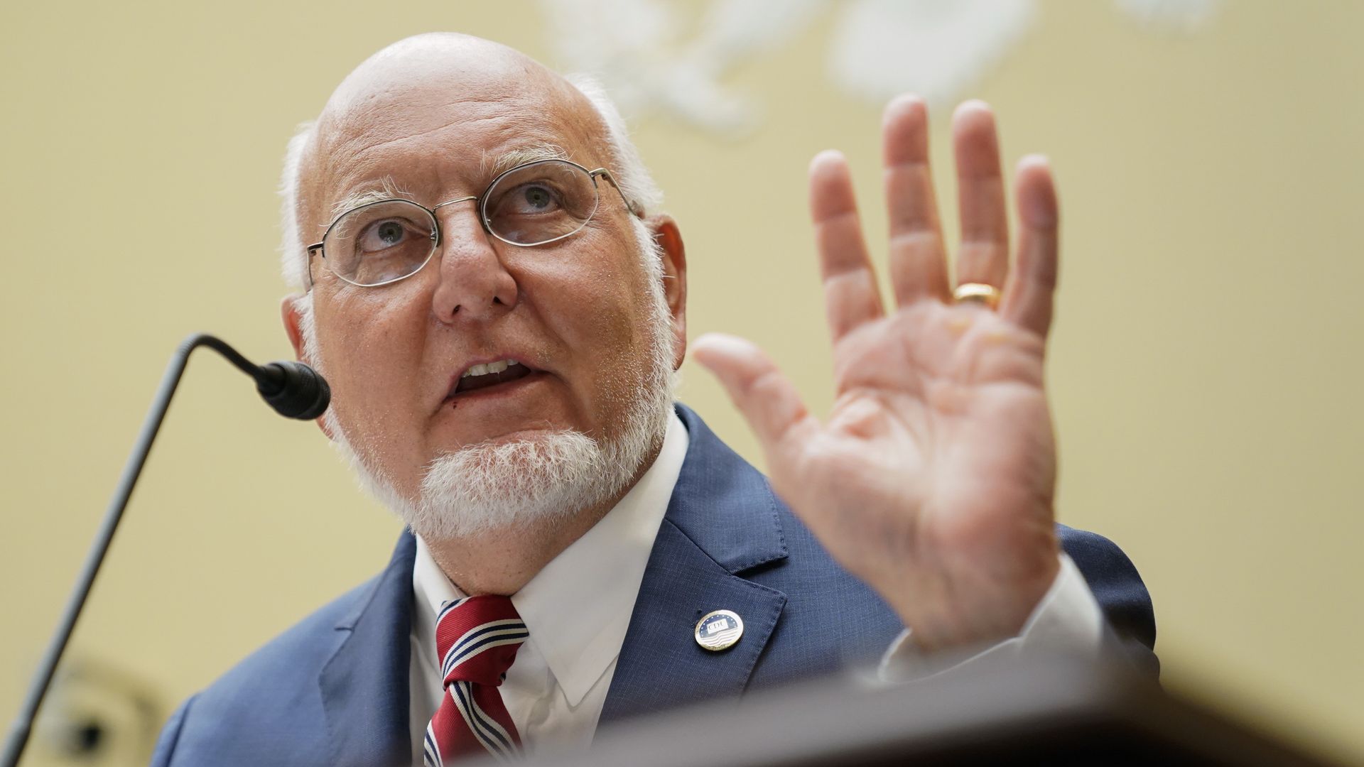 Robert Redfield, director of the Centers for Disease Control and Prevention