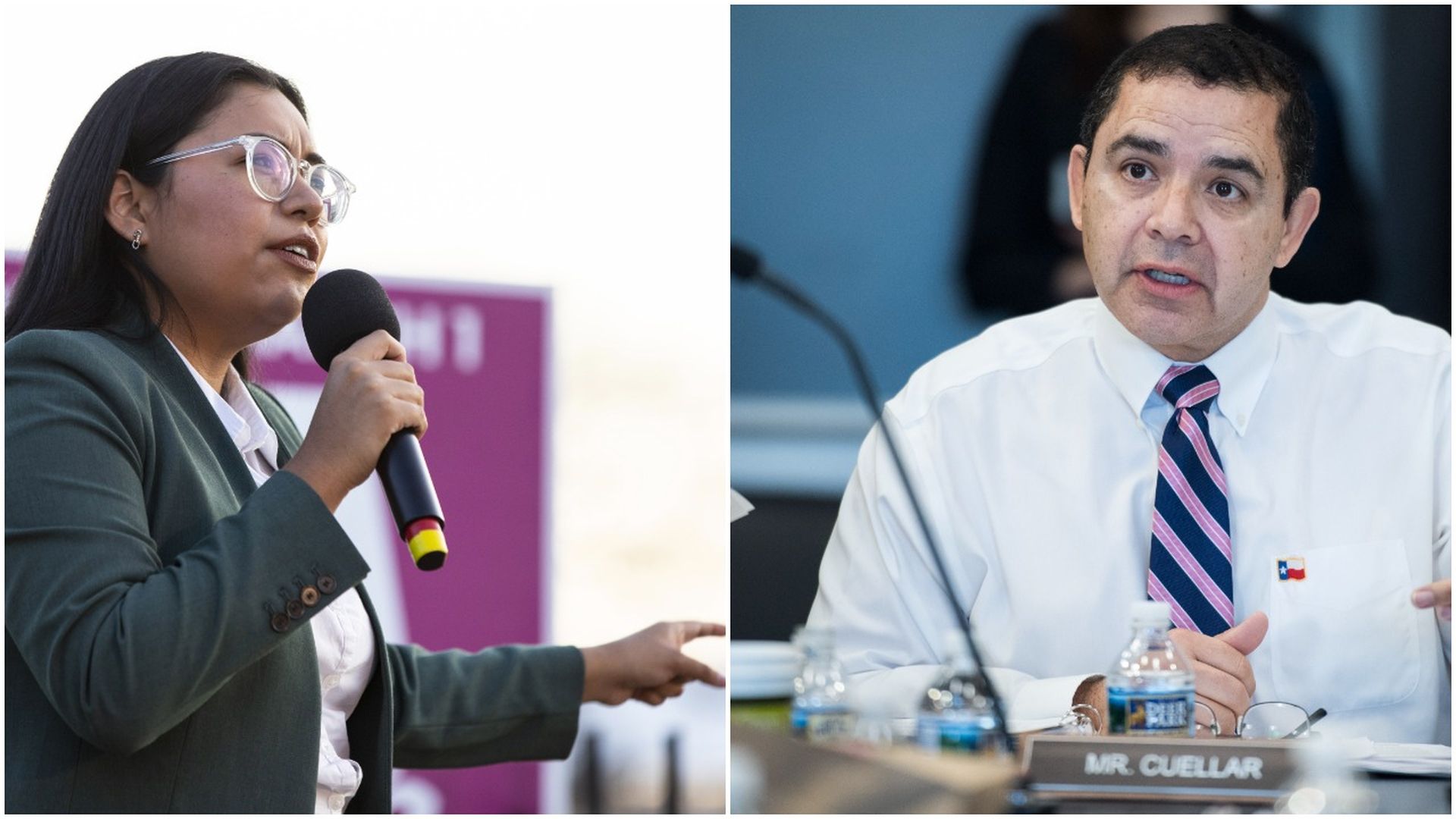 Jessica Cisneros is facing off against Henry Cuellar in a South Texas Democratic congressional primary