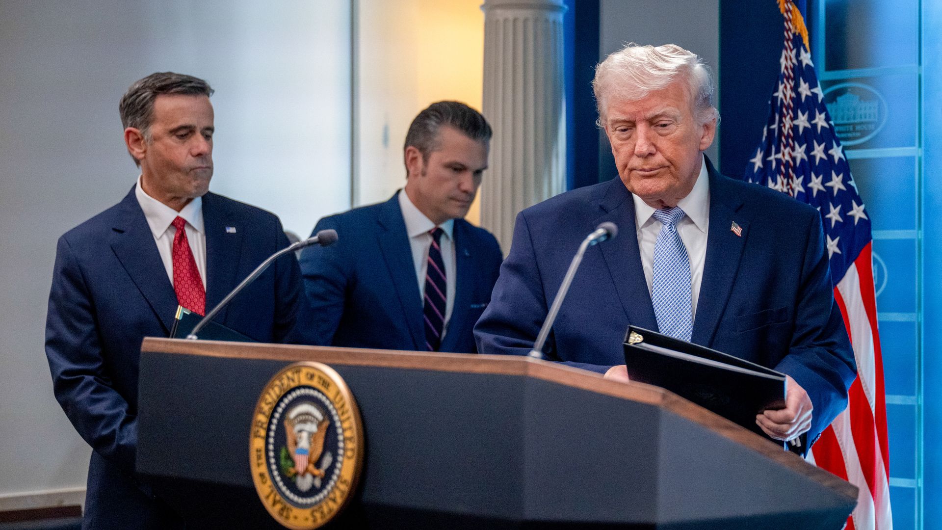 Three men