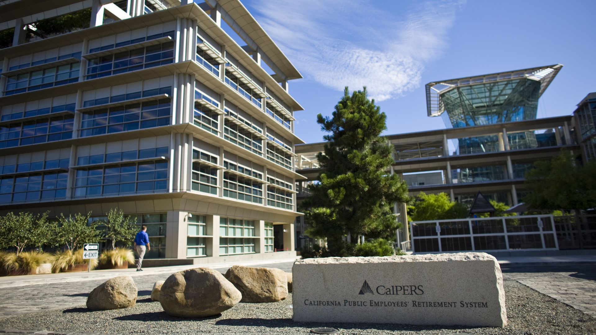 CalPERS headquarters in Sacramento.