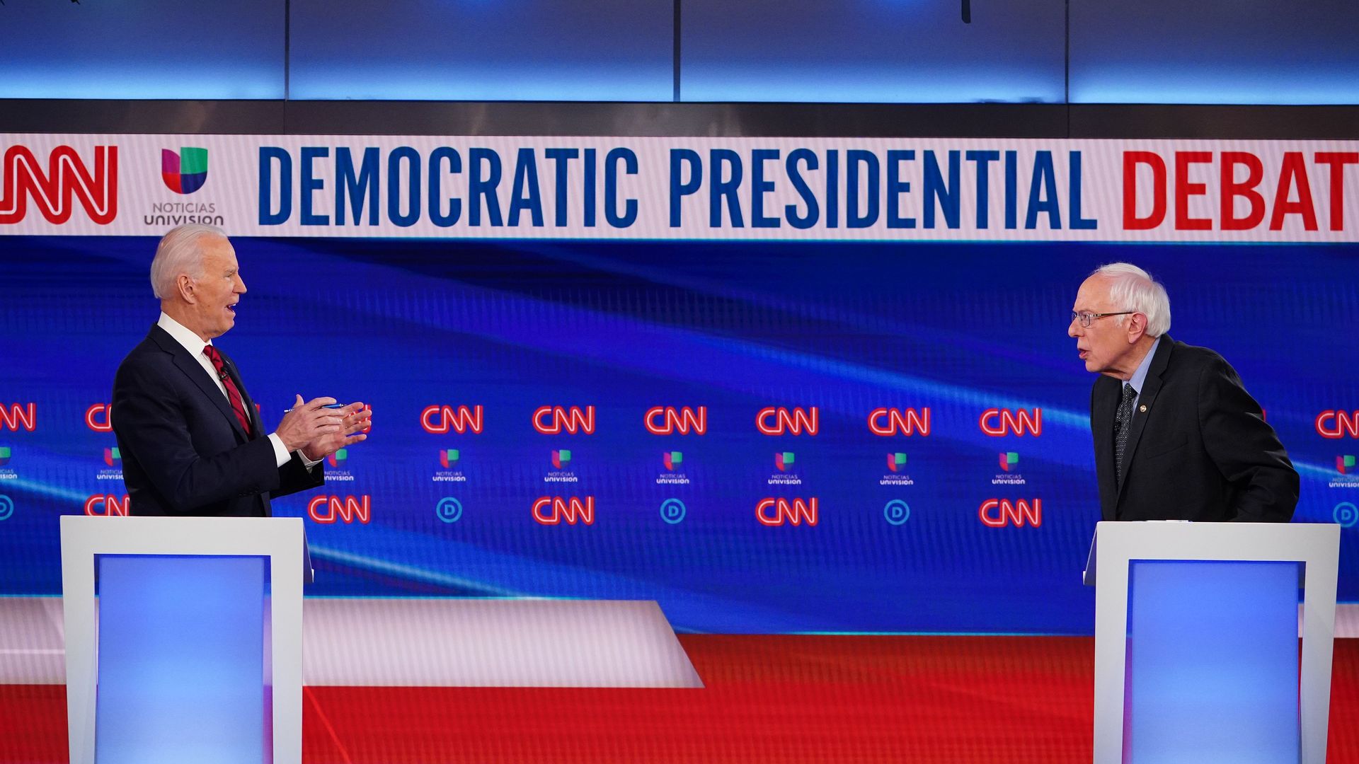 Biden and Bernie
