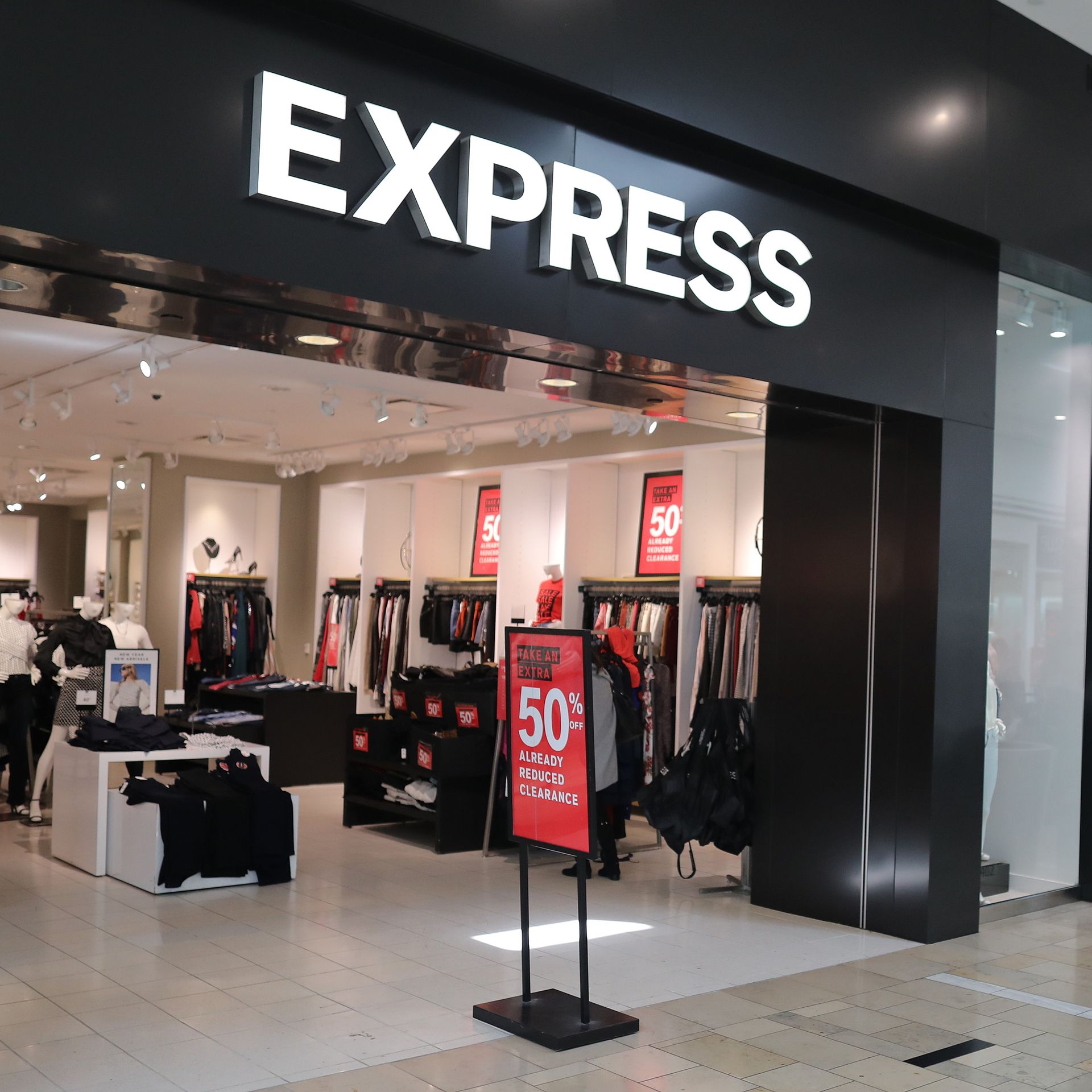 Express clothes deals