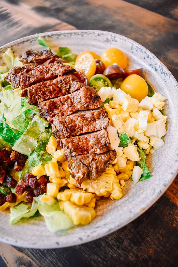 Trolley Barn - Santa Maria Steak Cobb Salad