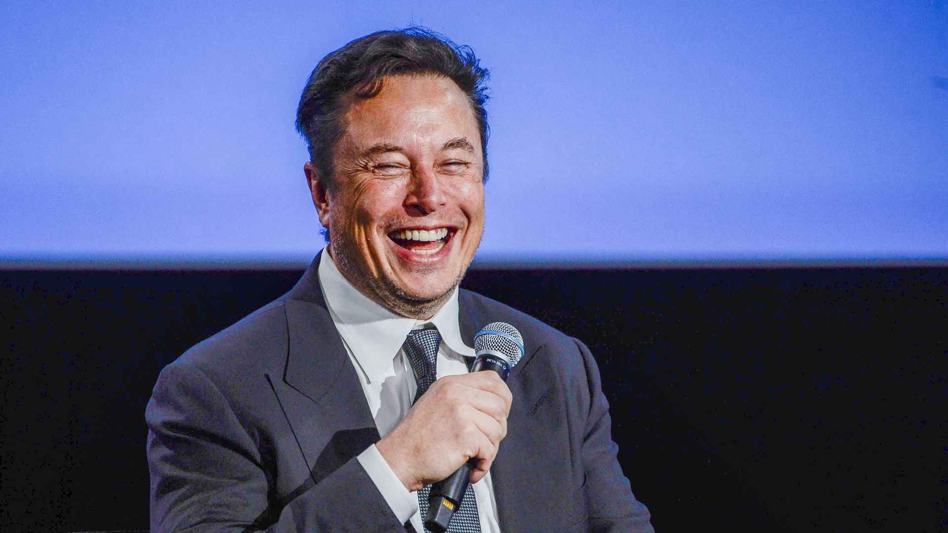 Elon Musk at an event in Norway, August 2022.
