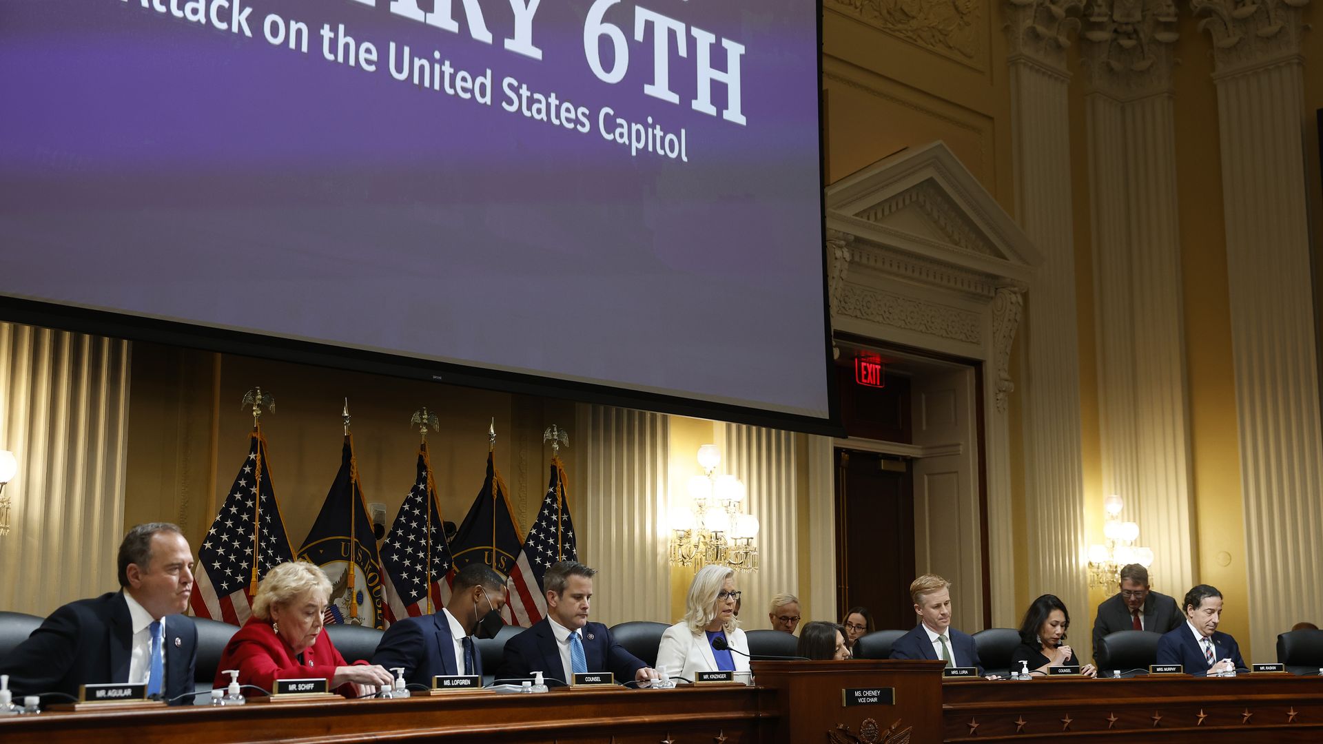 A hearing of the House Select Committee to Investigate the January 6th Attack on the U.S. Capitol in the Cannon House Office Building on July 21.