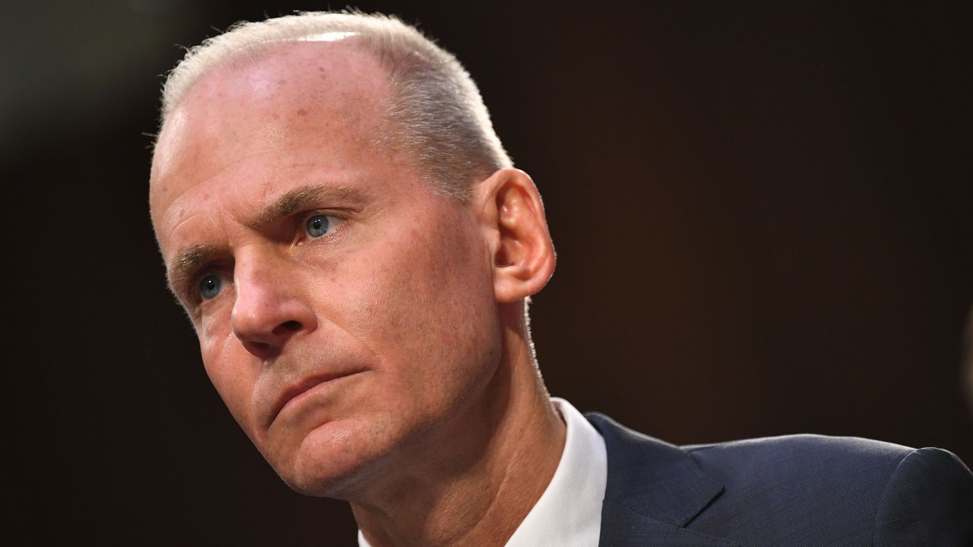 Boeing president and CEO, Dennis Muilenburg.