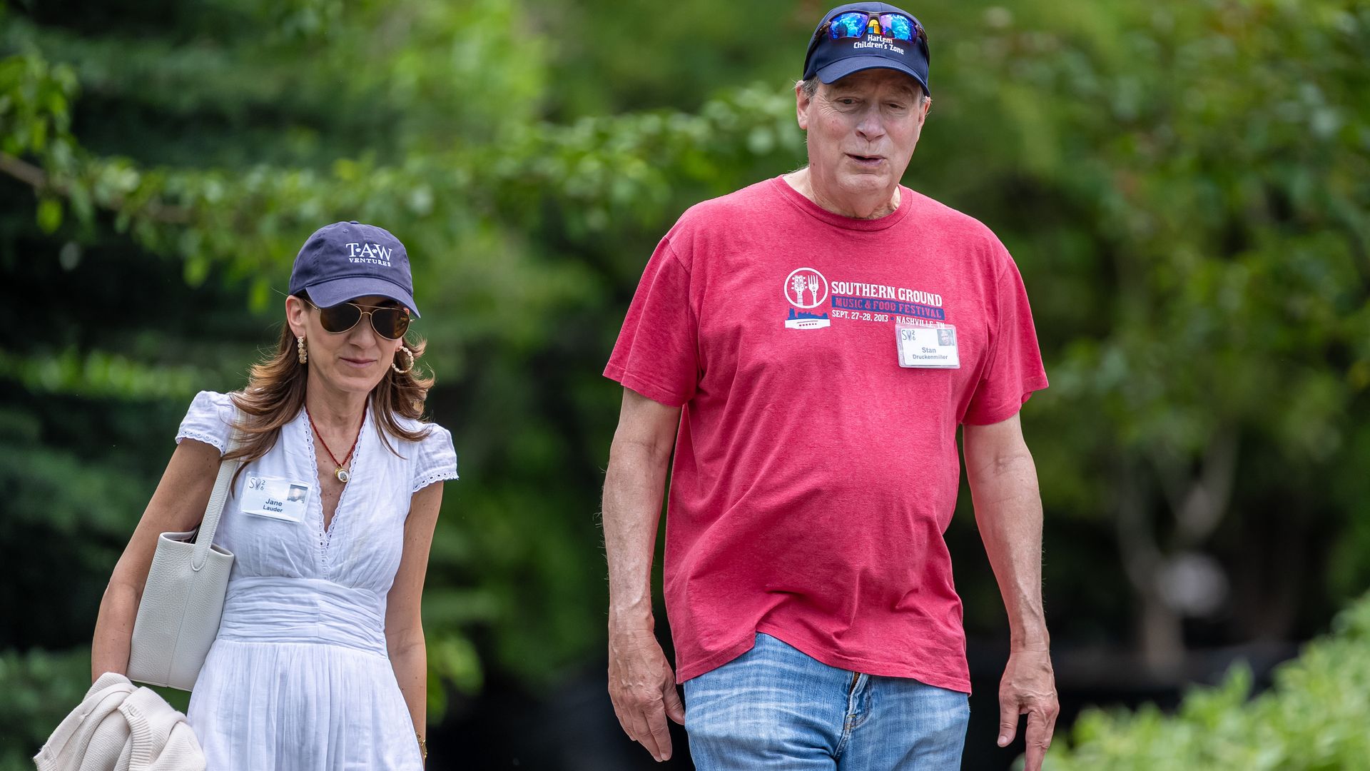 Stan Druckenmiller and Jane Lauder
