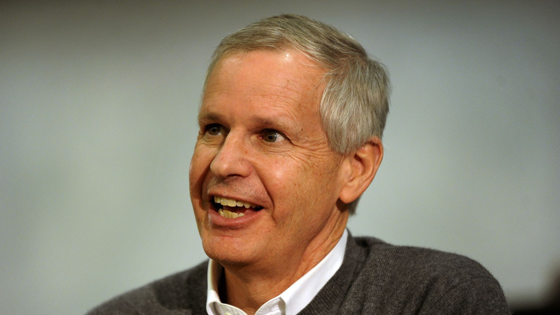 Dish Network chairman Charlie Ergen speaking at the University of Colorado in 2012. Photo: Karl Gehring/The Denver Post via Getty Images