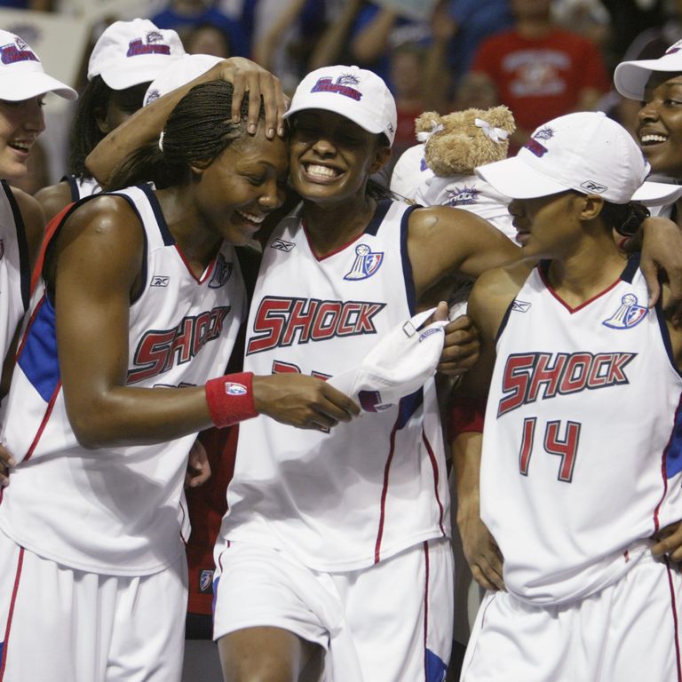WNBA Detroit Shock サイン入り写真 Detroit Shock Katie Smith Glossy 8x10 Photo WNBA Basketball