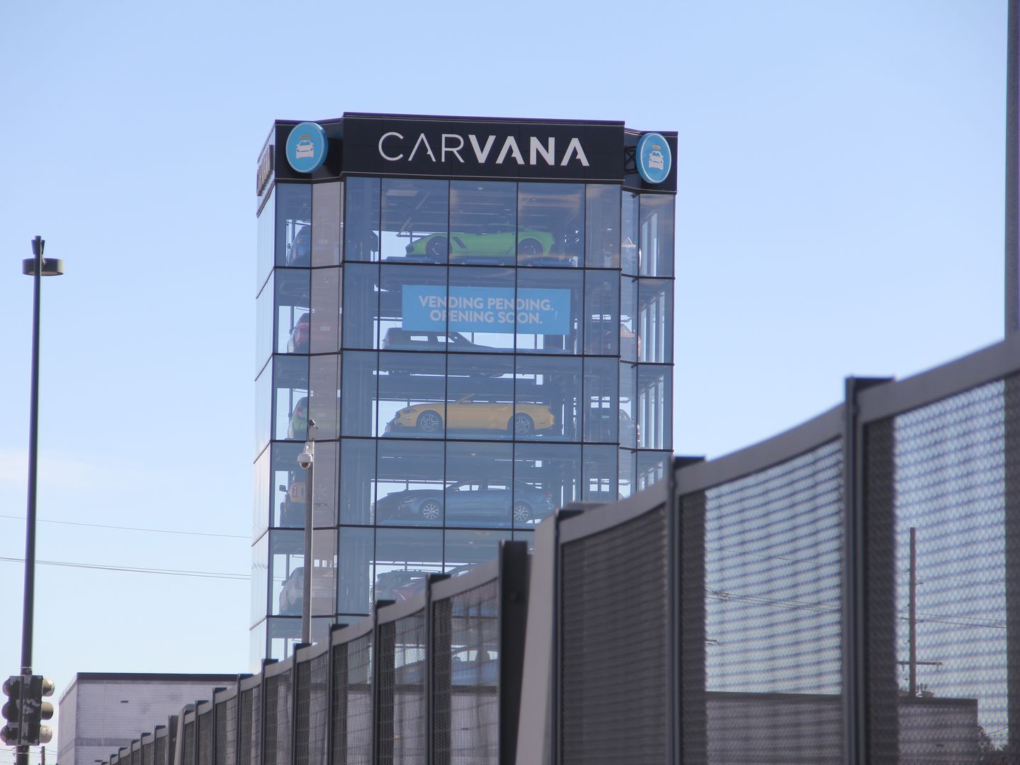 Carvana s car vending machine opens in Denver Axios Denver