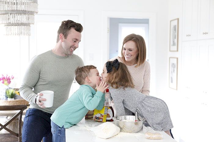 Carolina Charm Home Tour family photo