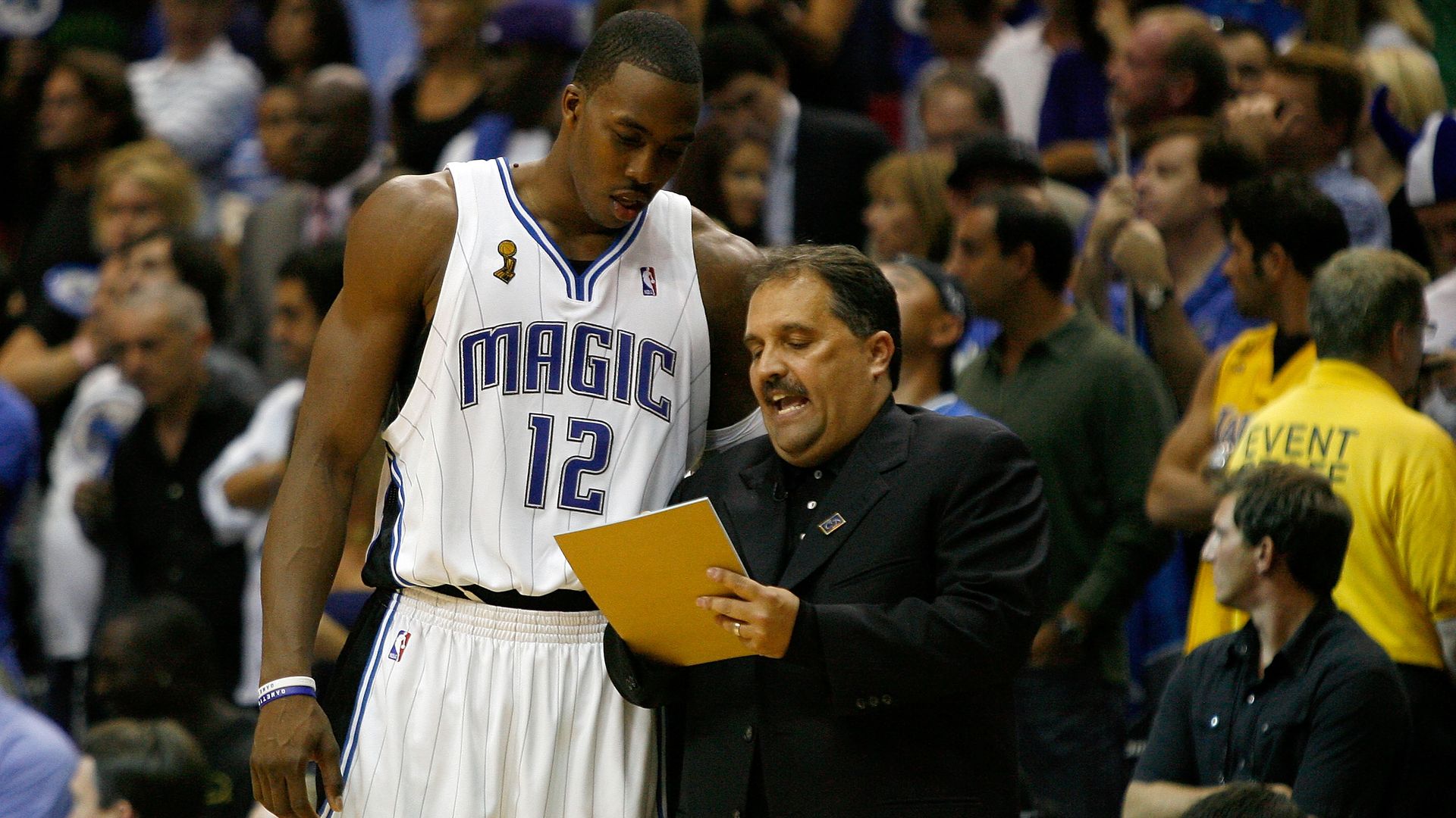 Stan Van Gundy and Dwight Howard