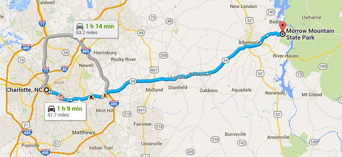 charlotte-to-morrow-mountain-state-park