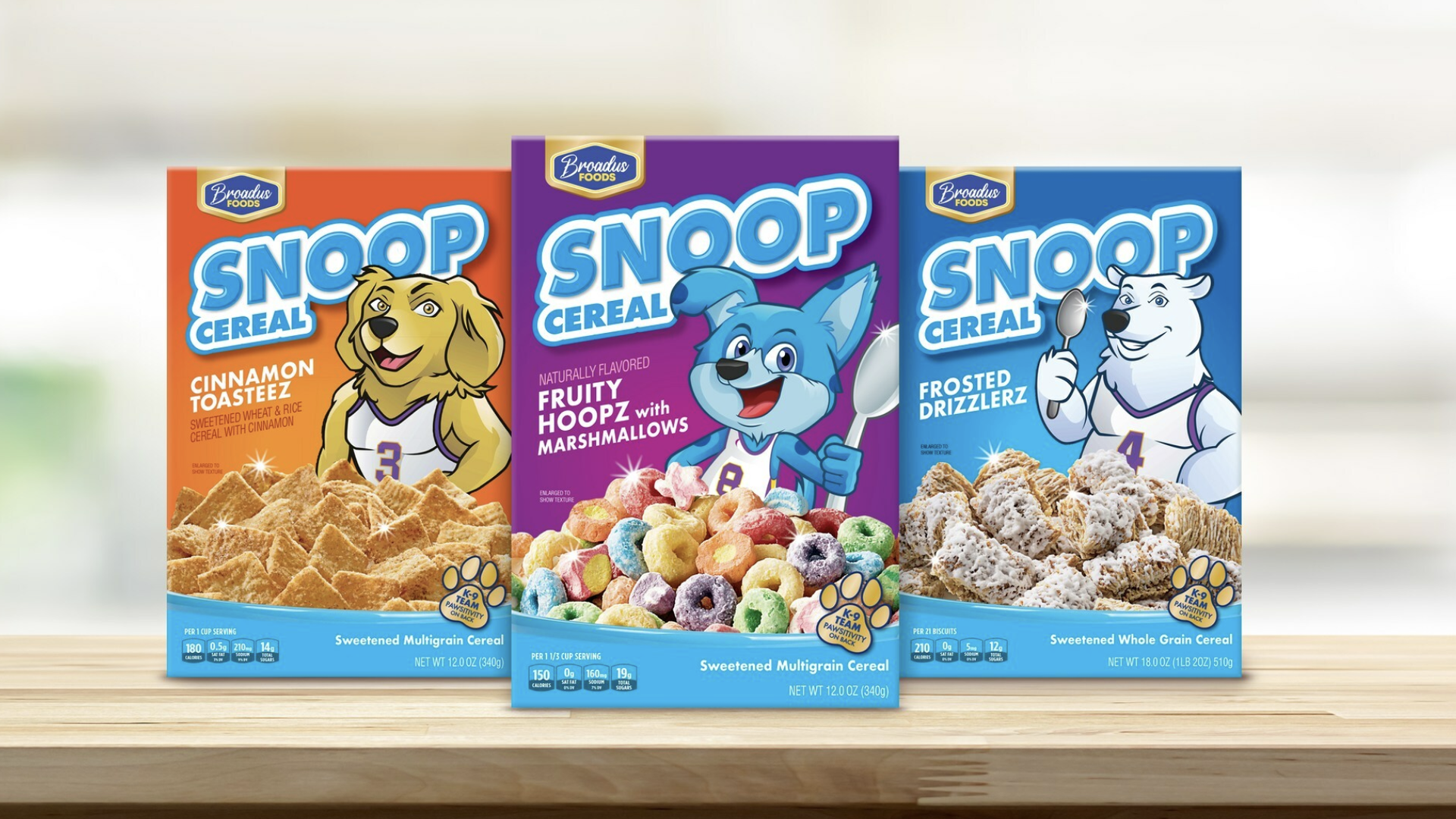 Snoop cereals