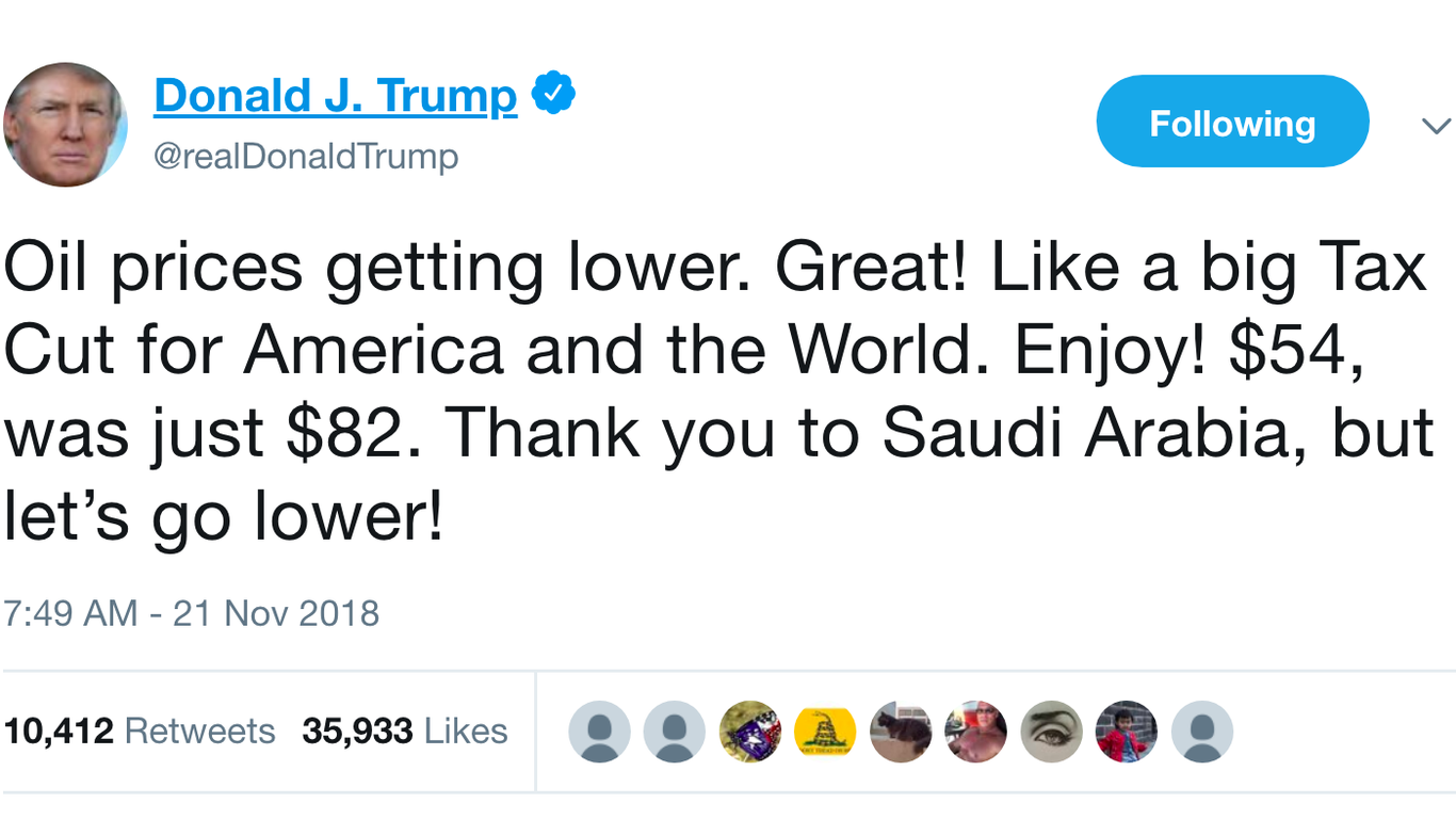 Reality Check: Trump Misleads On Oil Prices While Praising Saudis