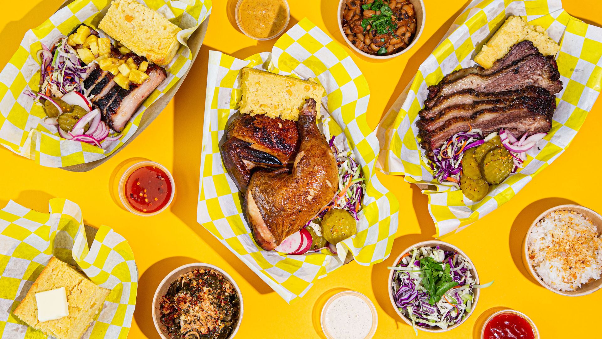 Mahal BBQ feast. Photo courtesy of Farrah Skeiky Photos