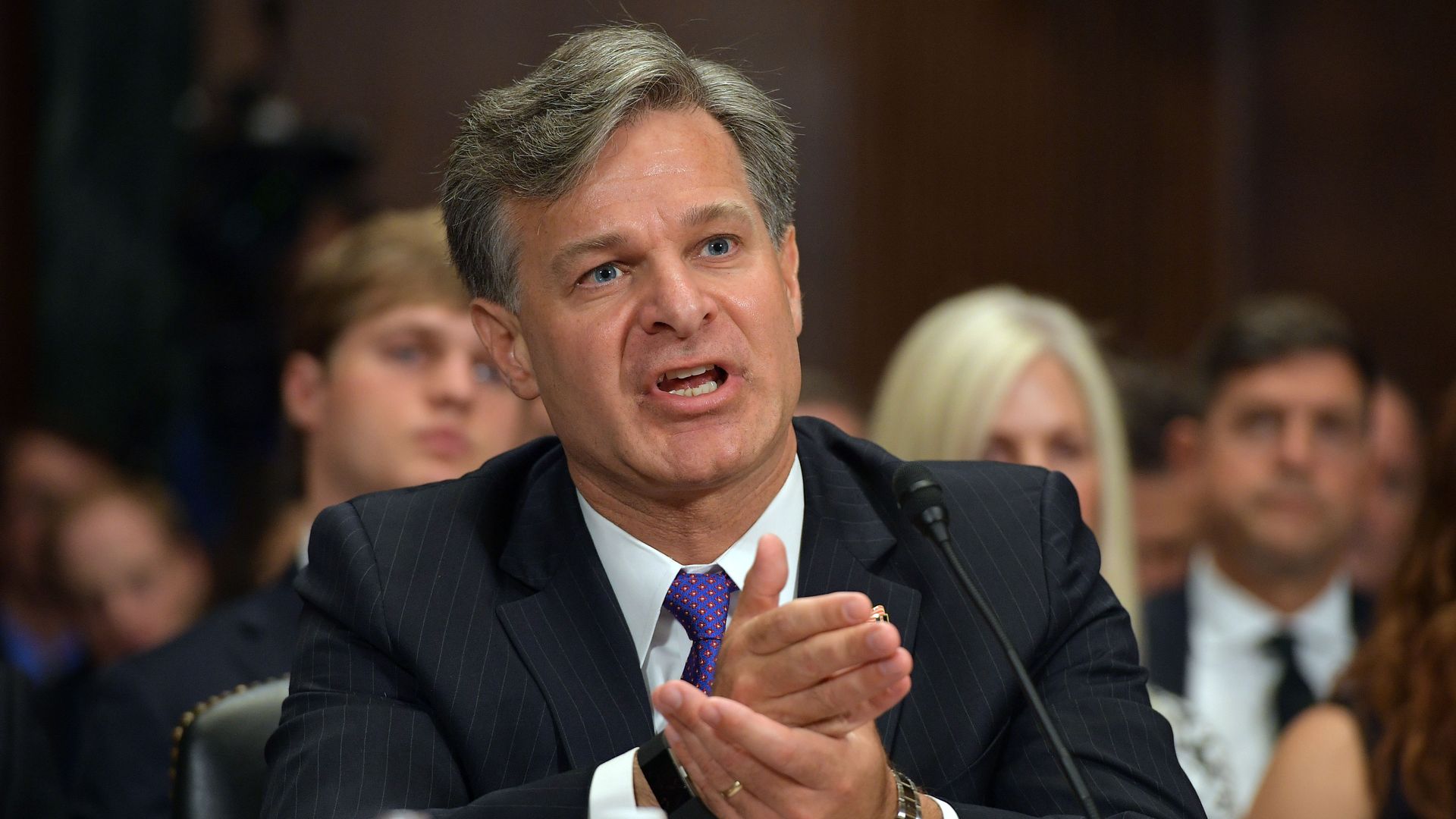 Picture of FBI Director Christopher Wray