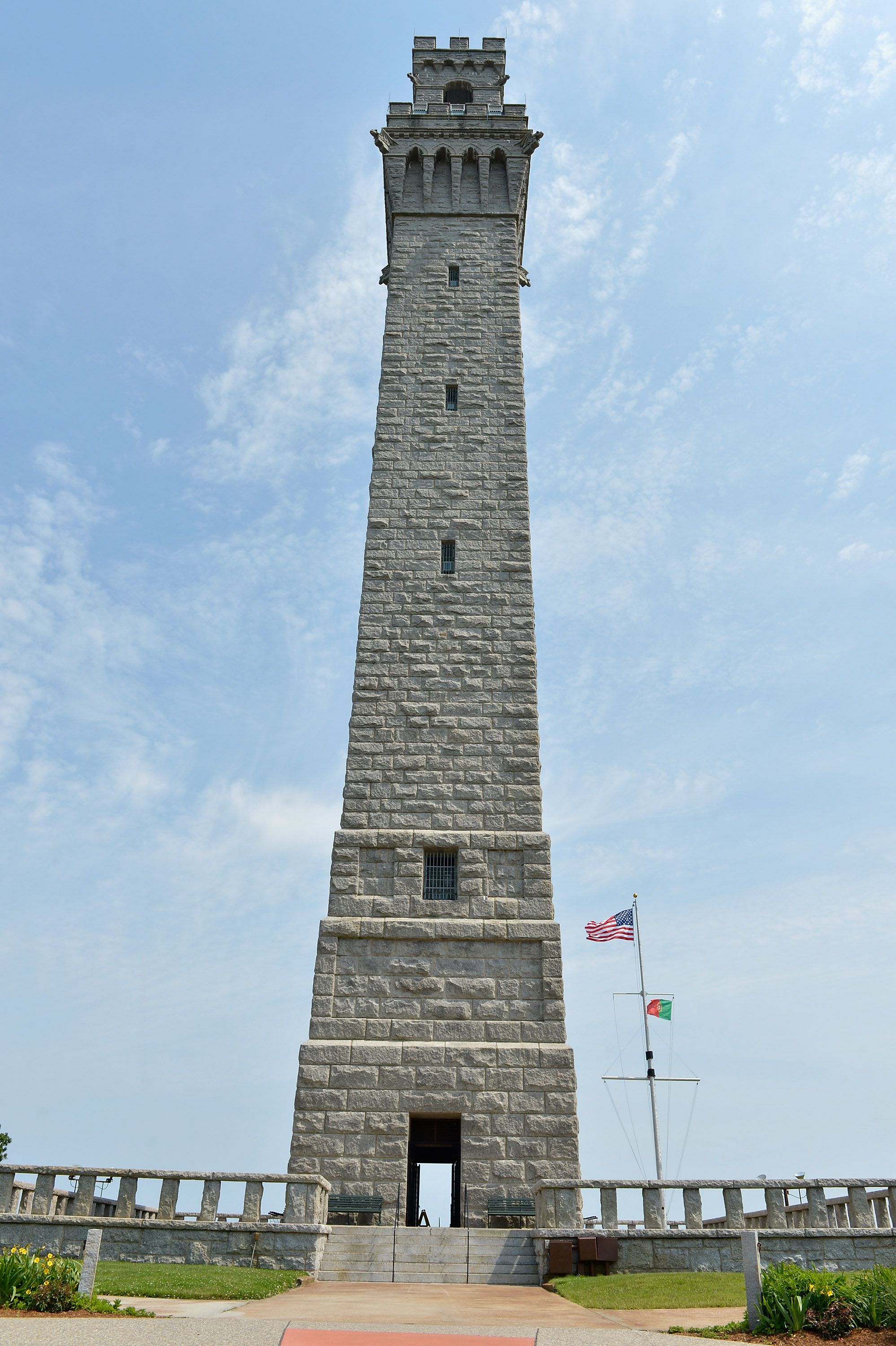 A general view of Pilgrim Monument and Provincetown Museum on June 22, 2013 in Provincetown, MA. 