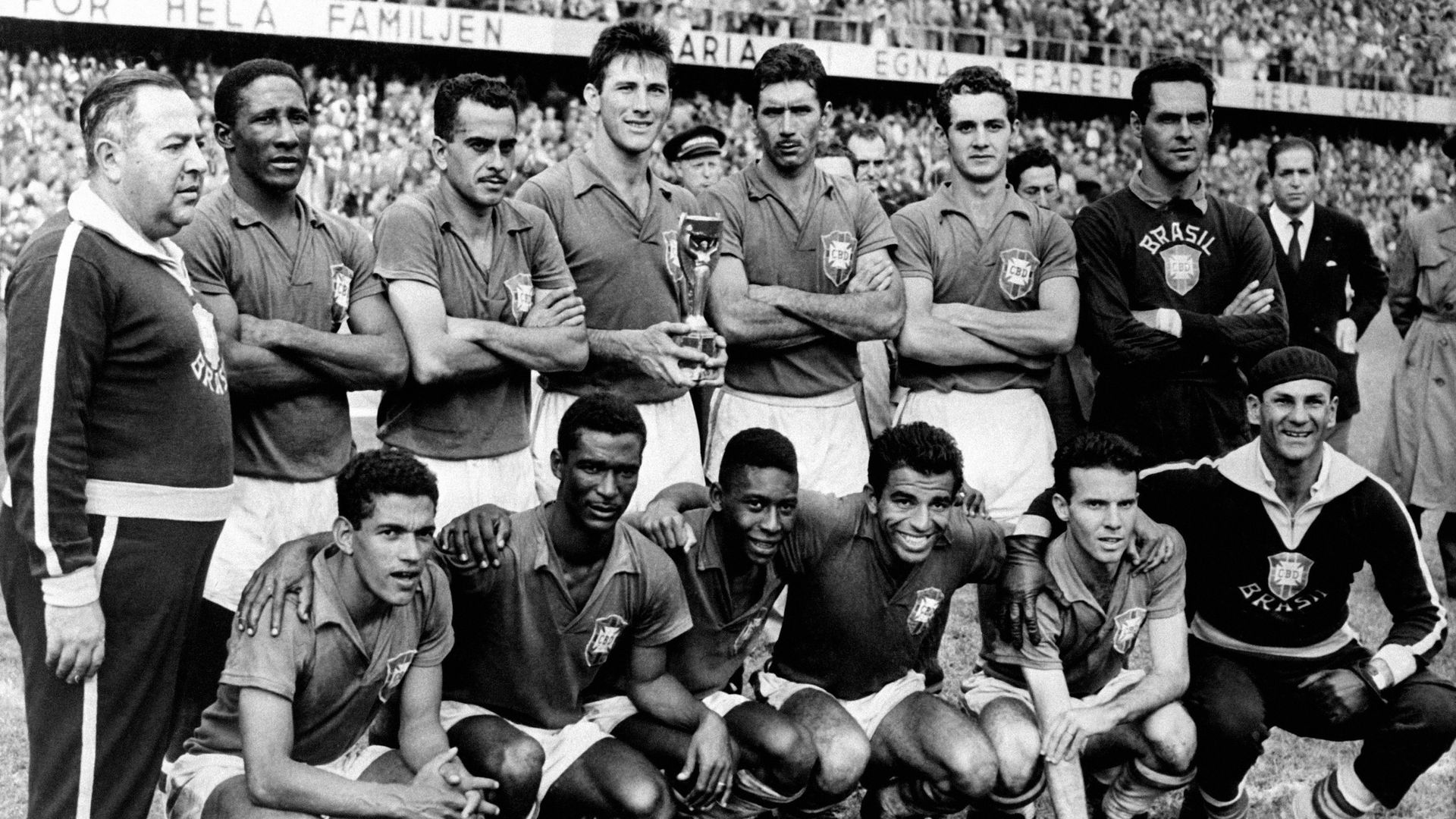 Brazil's winning team