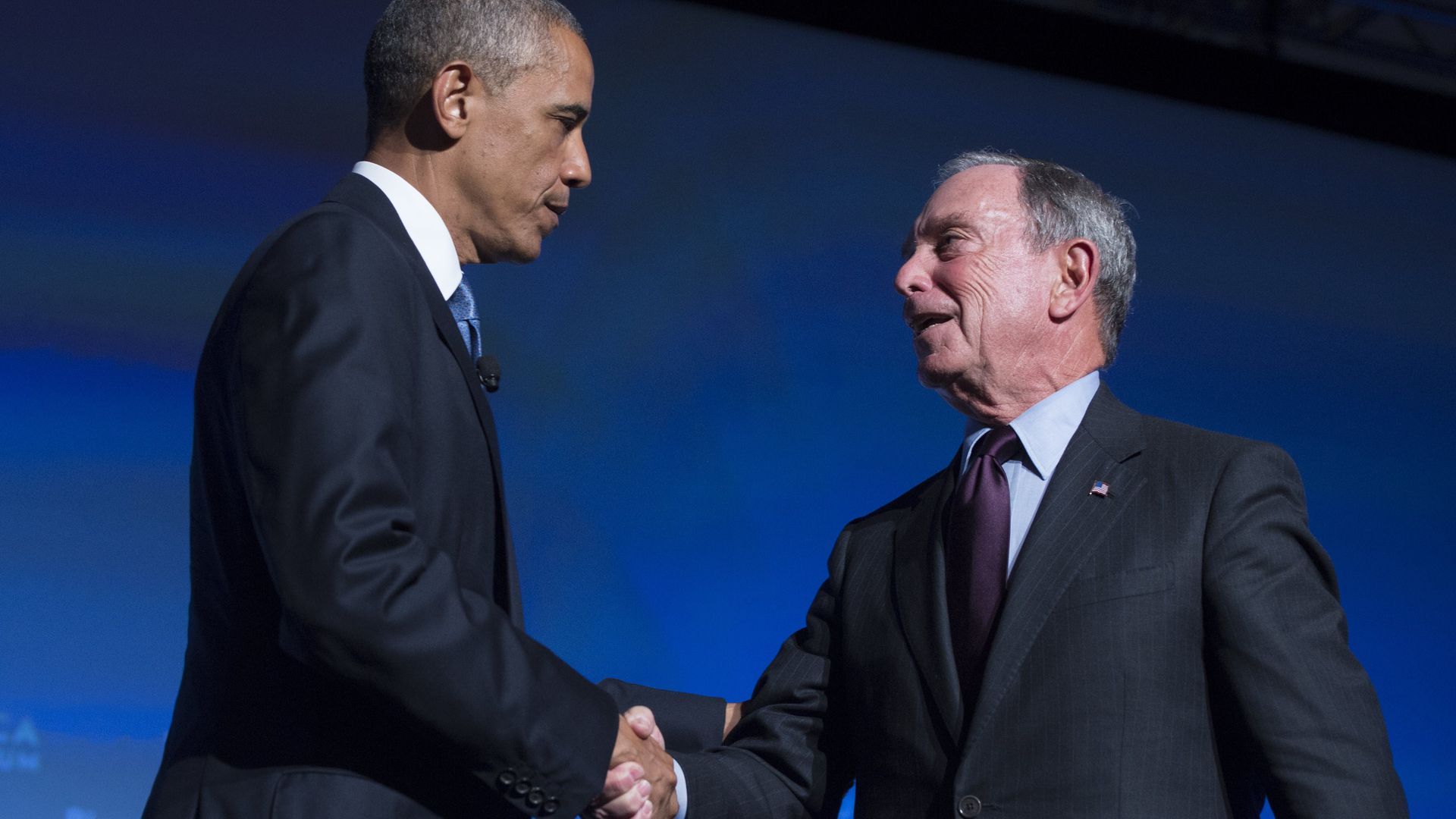 Obama and Bloomberg