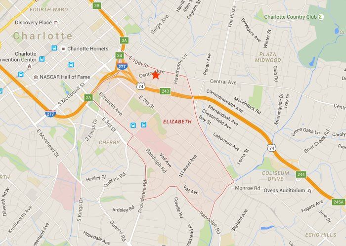 charlotte elizabeth map