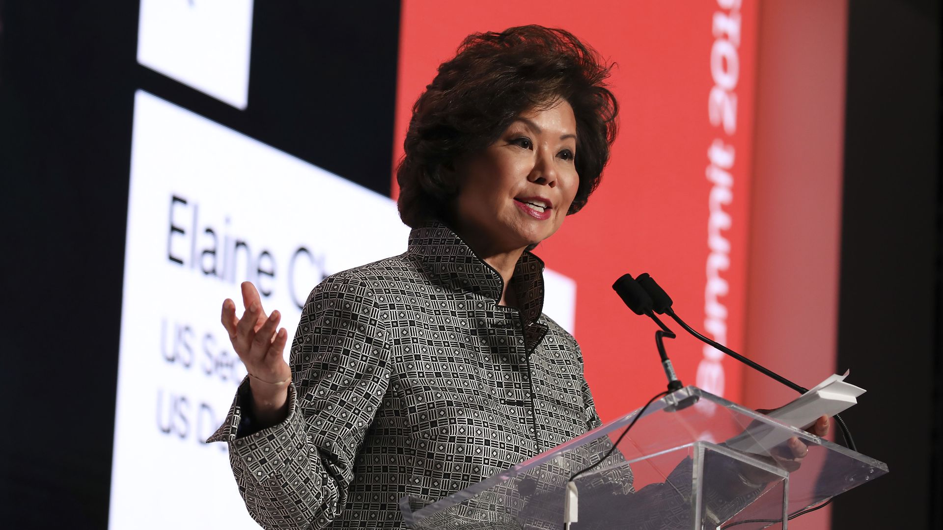 Elaine Chao.