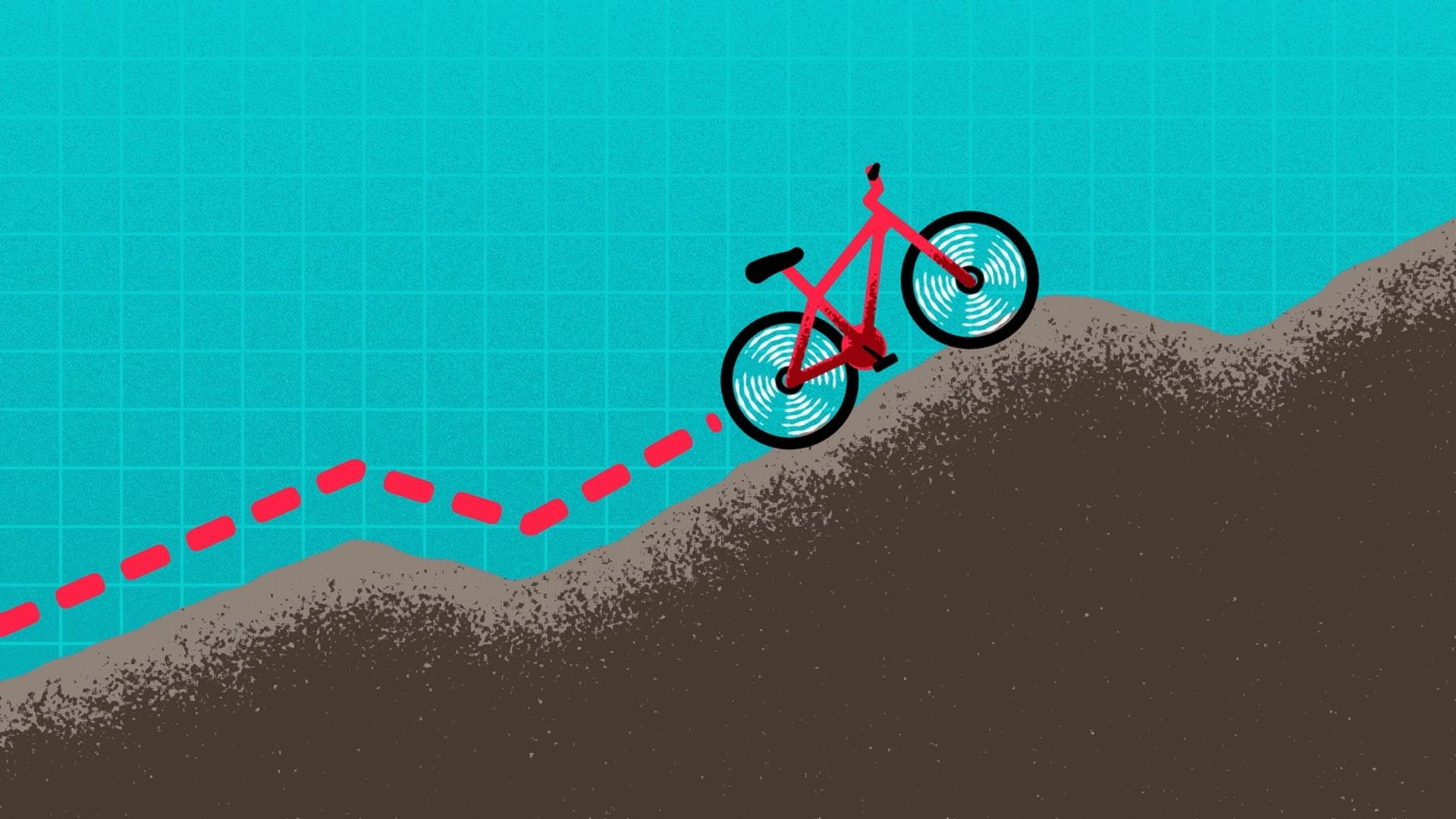 illustration of bicycle