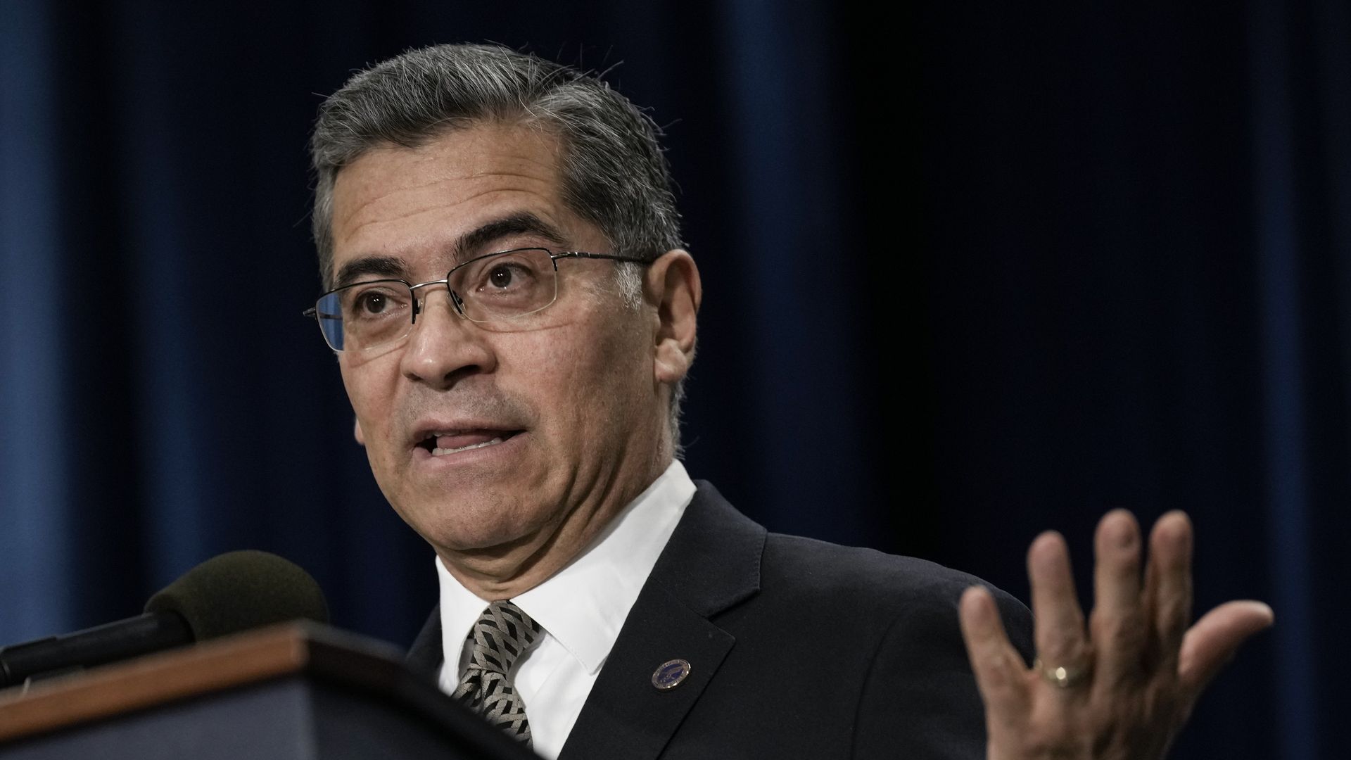 HHS Secretary Xavier Becerra